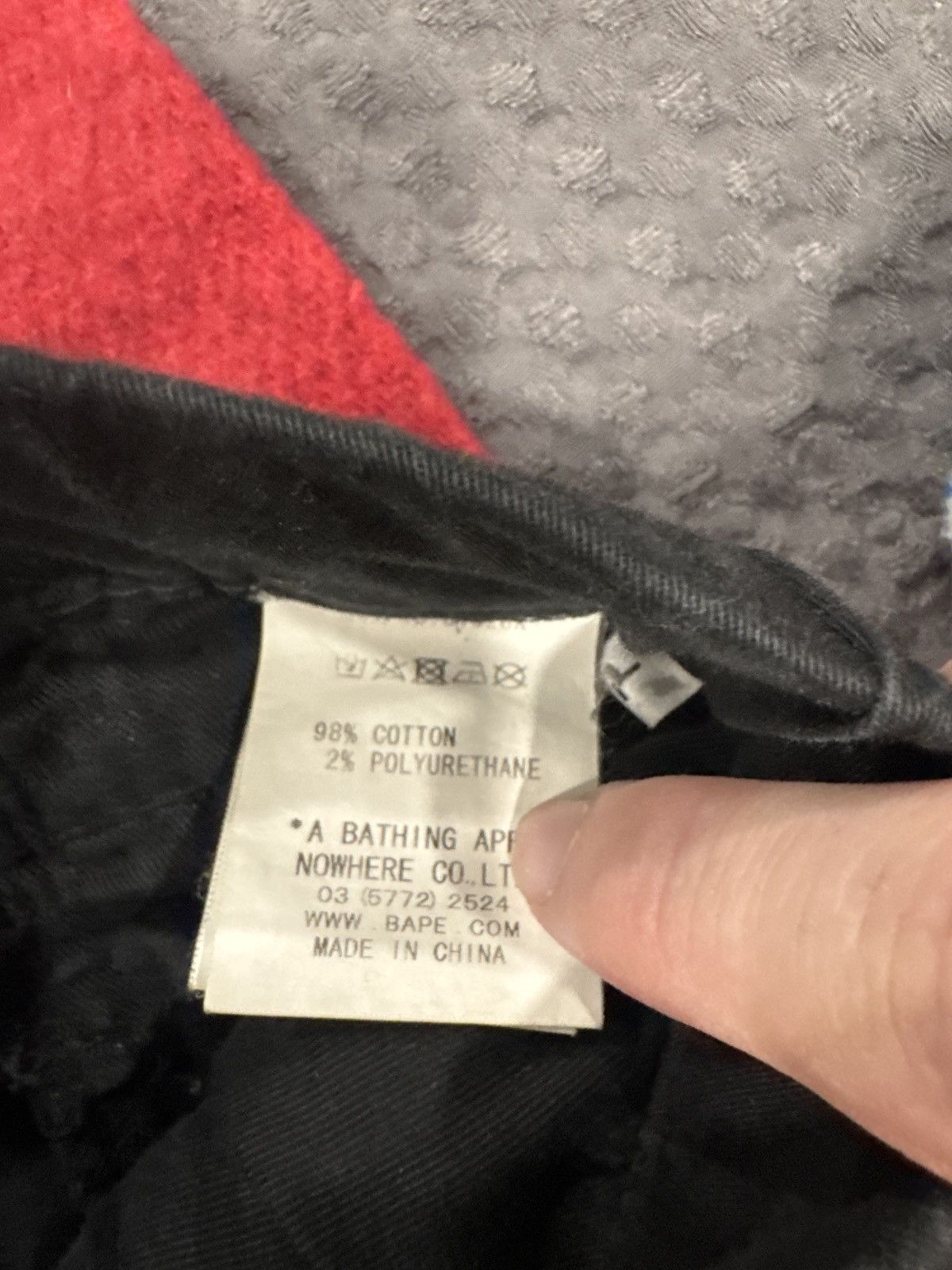 Bape Bape stretched pants Size US 32 / EU 48 - 4 Thumbnail