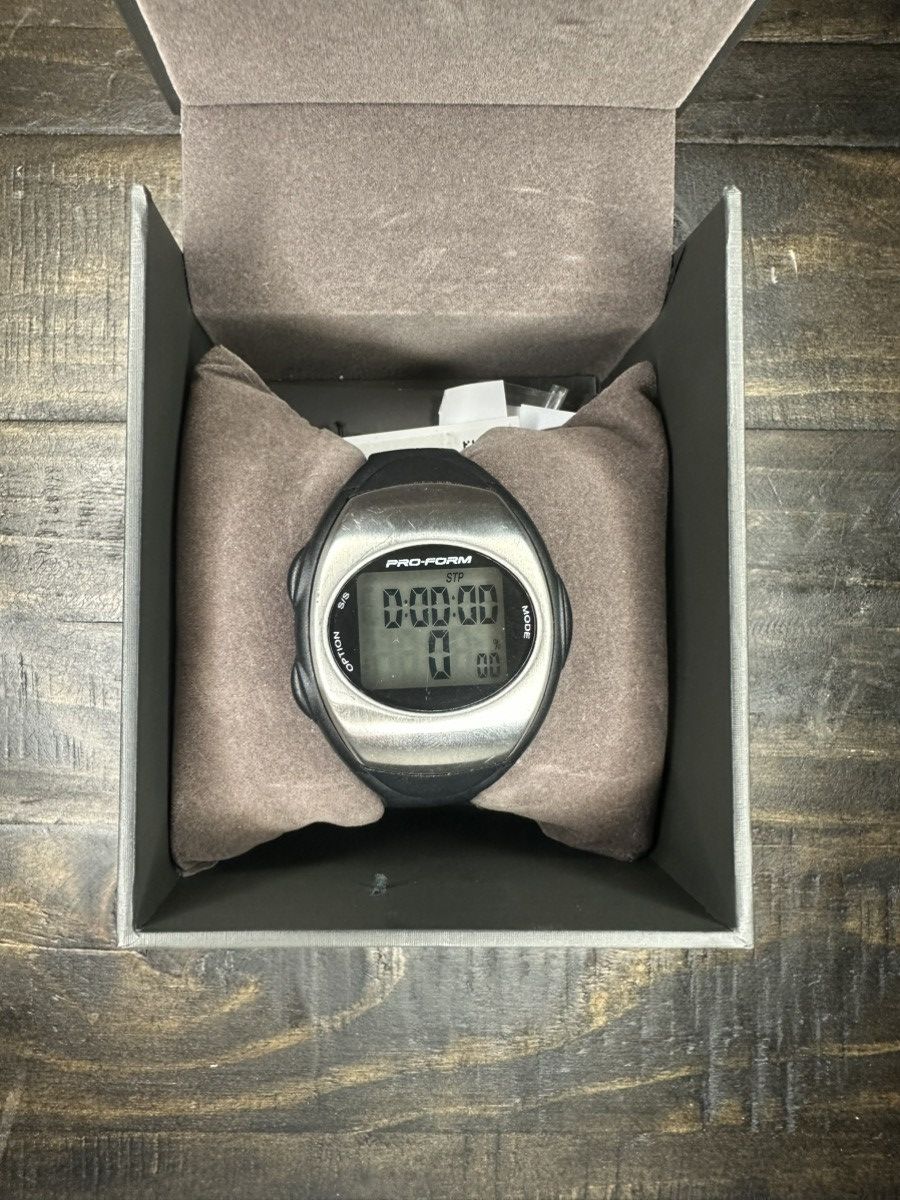 Other Pro Form Black and silver digital watch Size ONE SIZE - 3 Thumbnail