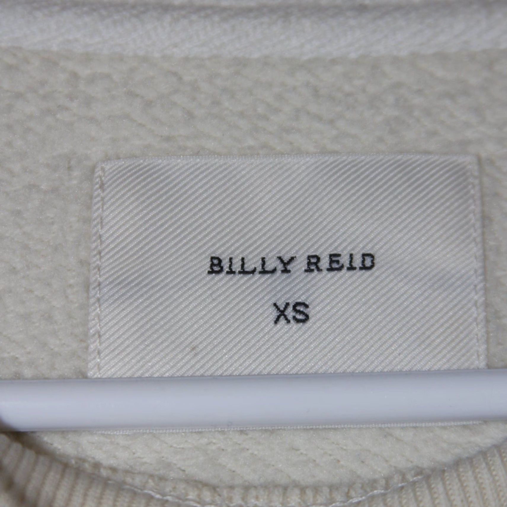 Billy Reid VINTAGE Billy Reid Sweatshirt Mens XS Cream Crewneck Suede Elbow Patches Ivory Cotton Size US XS / EU 42 / 0 - 3 Thumbnail