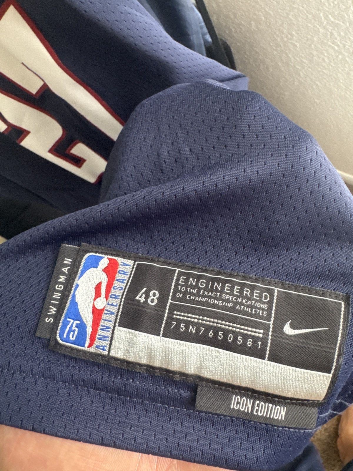 Jamal Murray Denver Nuggets jersey 75 Anniversary edition