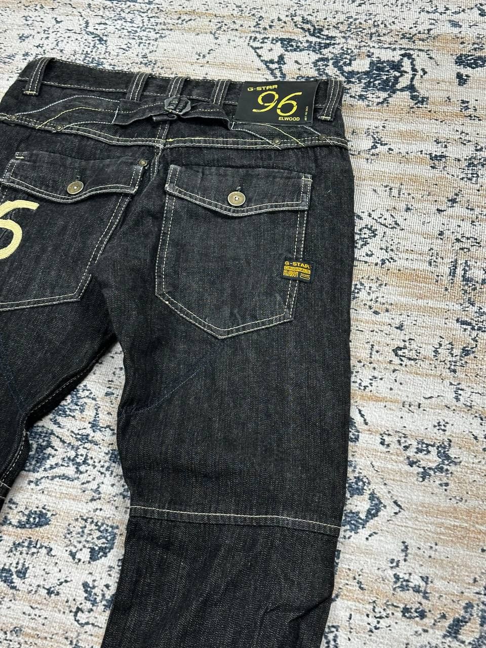 G-Star G Star Raw Mens Denim Pants Biker Jeans 96 Arc Size US 30 / EU 46 - 12 Thumbnail