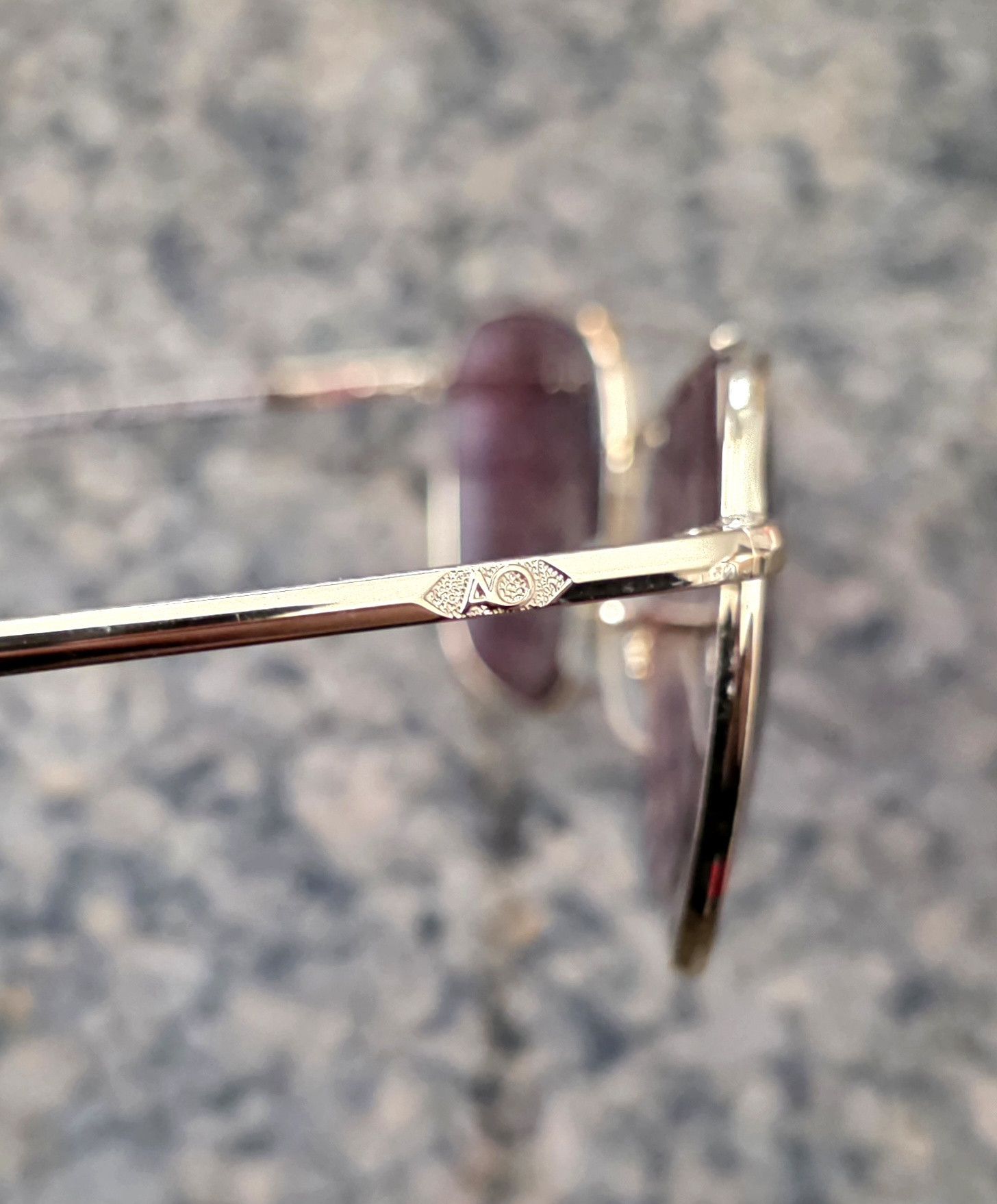 American Optical American Optical AO Original Pilot 52-20 Frames only No lens Size ONE SIZE - 6 Thumbnail