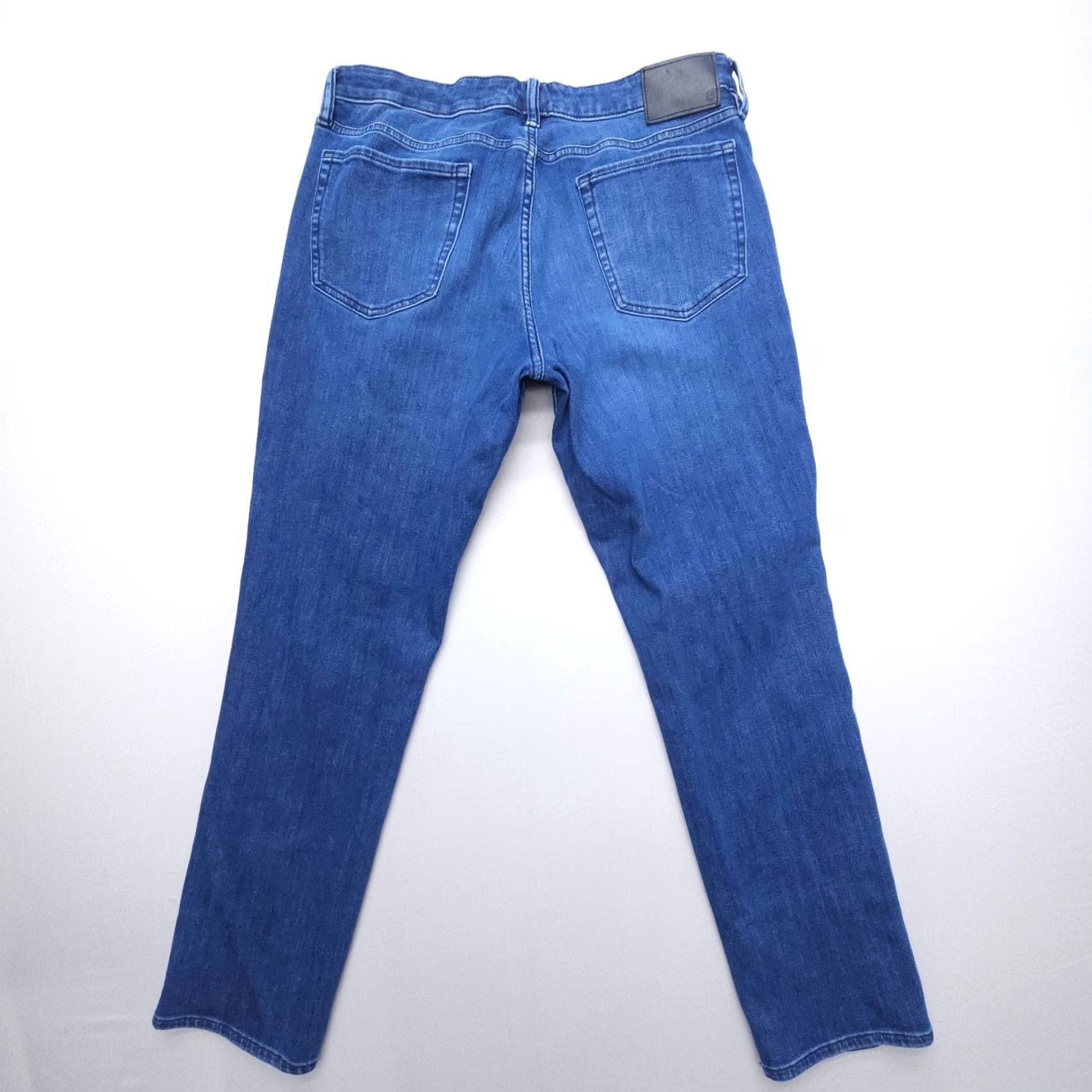Bonobos Bonobos Jeans Slim Denim Dark Wash 5-Pocket 35x30 Mens Blue Size US 35 - 2 Thumbnail