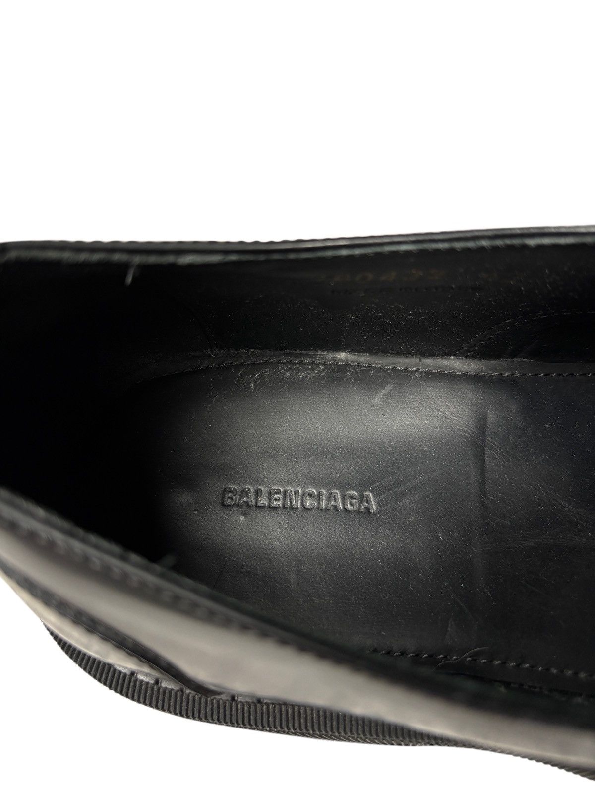 Balenciaga Balenciaga Tractor Loafers Black Leather Size 42 Size US 9 / EU 42 - 8 Thumbnail