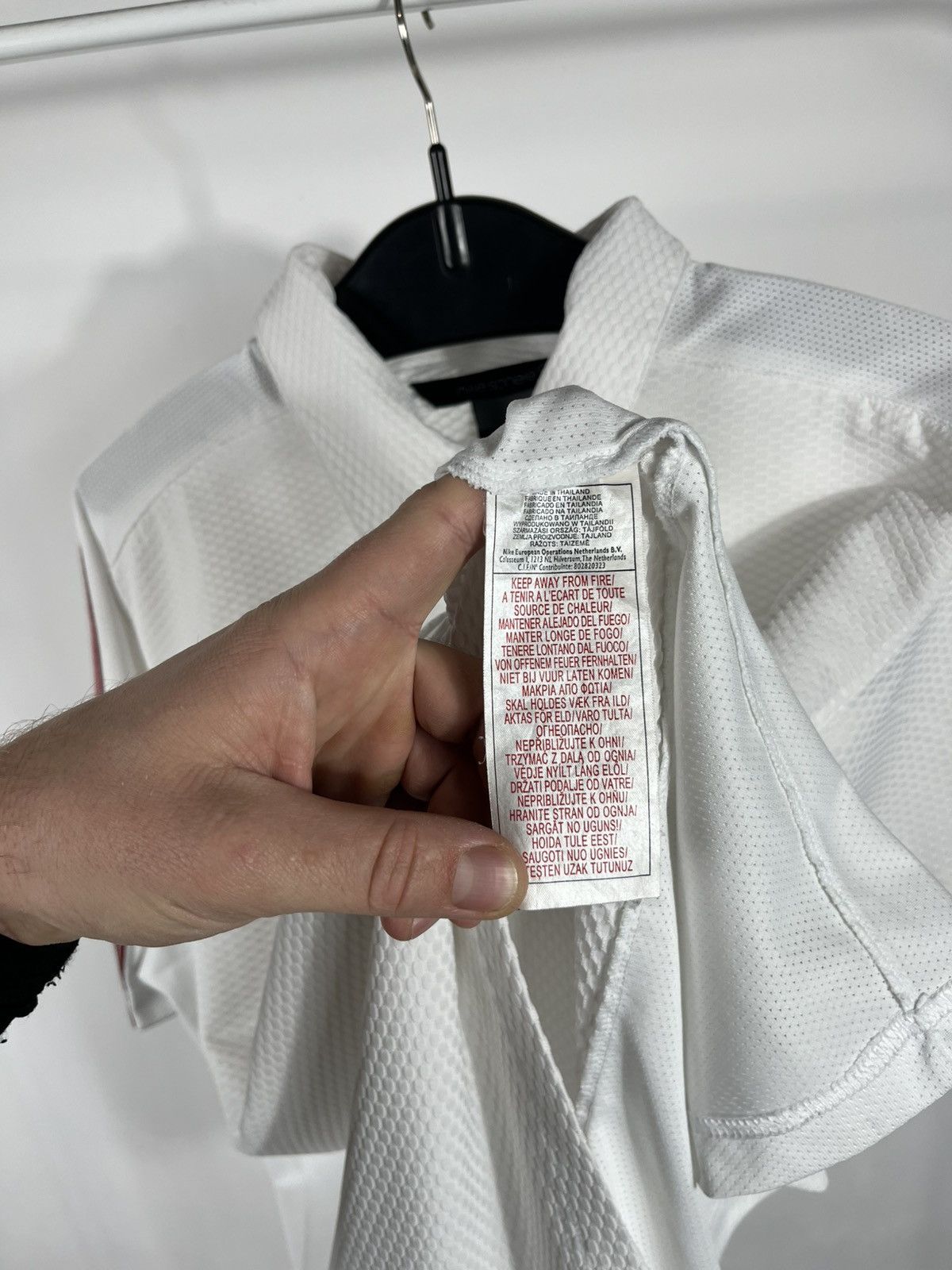 Nike Nike Sphere White Tennis Zip Polo Shirt Size L Size US L / EU 52-54 / 3 - 8 Thumbnail