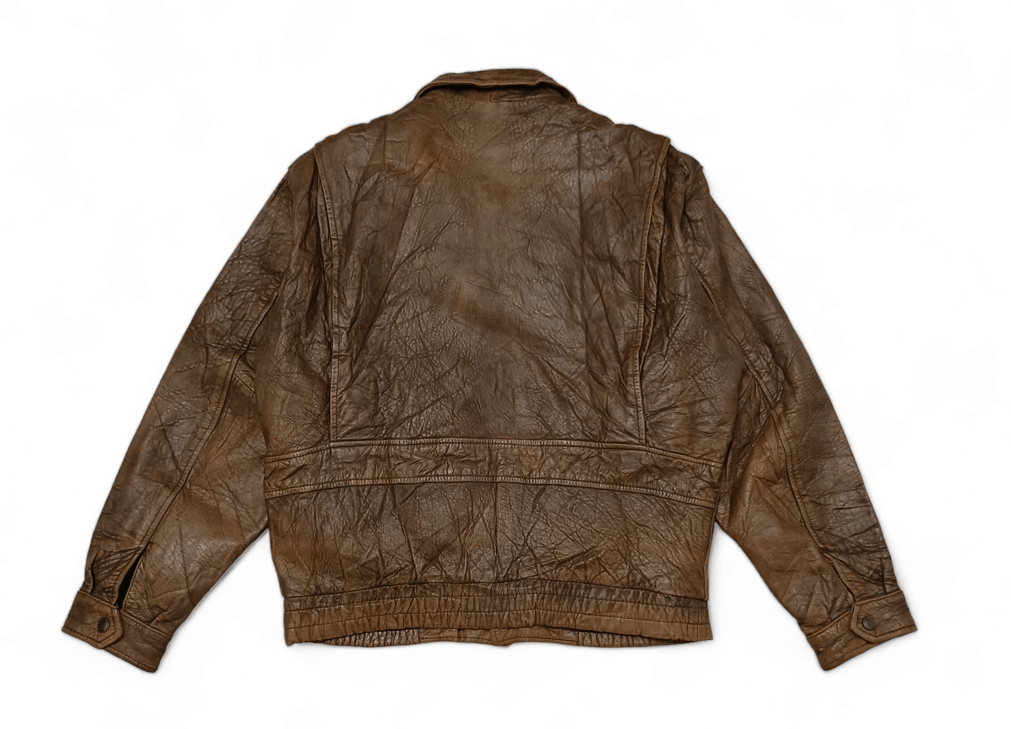 Harley Davidson Vintage Harley Davidson A2 Style Motorcycles Leather Jacket Size US M / EU 48-50 / 2 - 5 Thumbnail