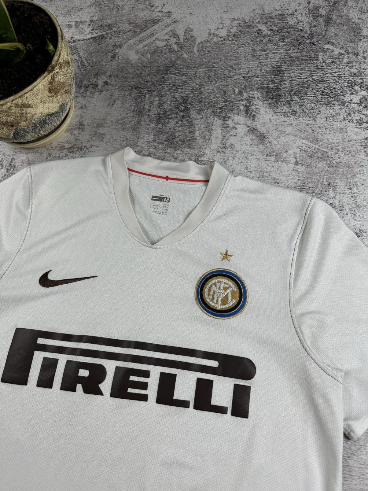 Nike Inter Milan Italy Away Jersey 2008/2009 Season Nike T Shirt Size US M / EU 48-50 / 2 - 8 Thumbnail