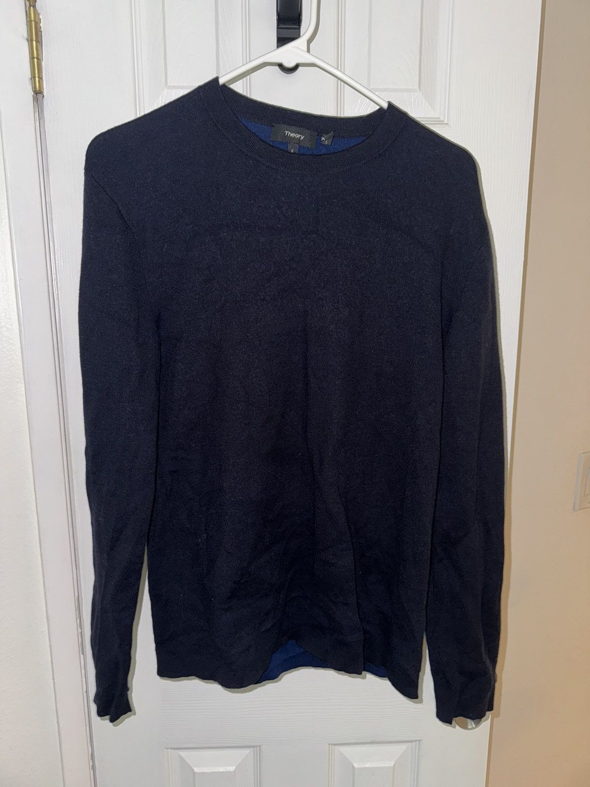 Theory The Peru Navy Sweater Size US S / EU 44-46 / 1 - 1 Thumbnail