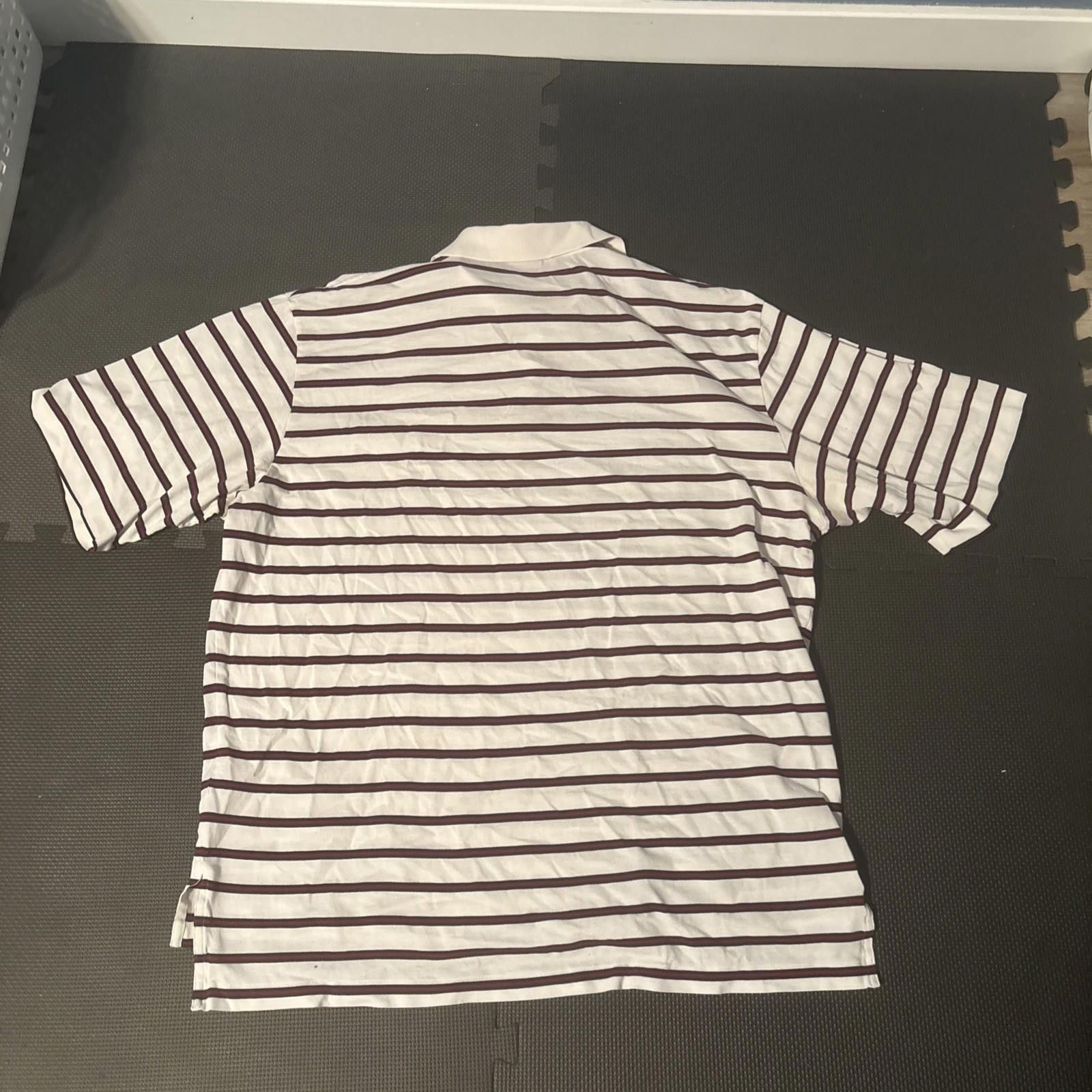 Other Polo Golf Ralph Lauren Polo Shirt Mens Size XL White Striped Size US XL / EU 56 / 4 - 4 Thumbnail