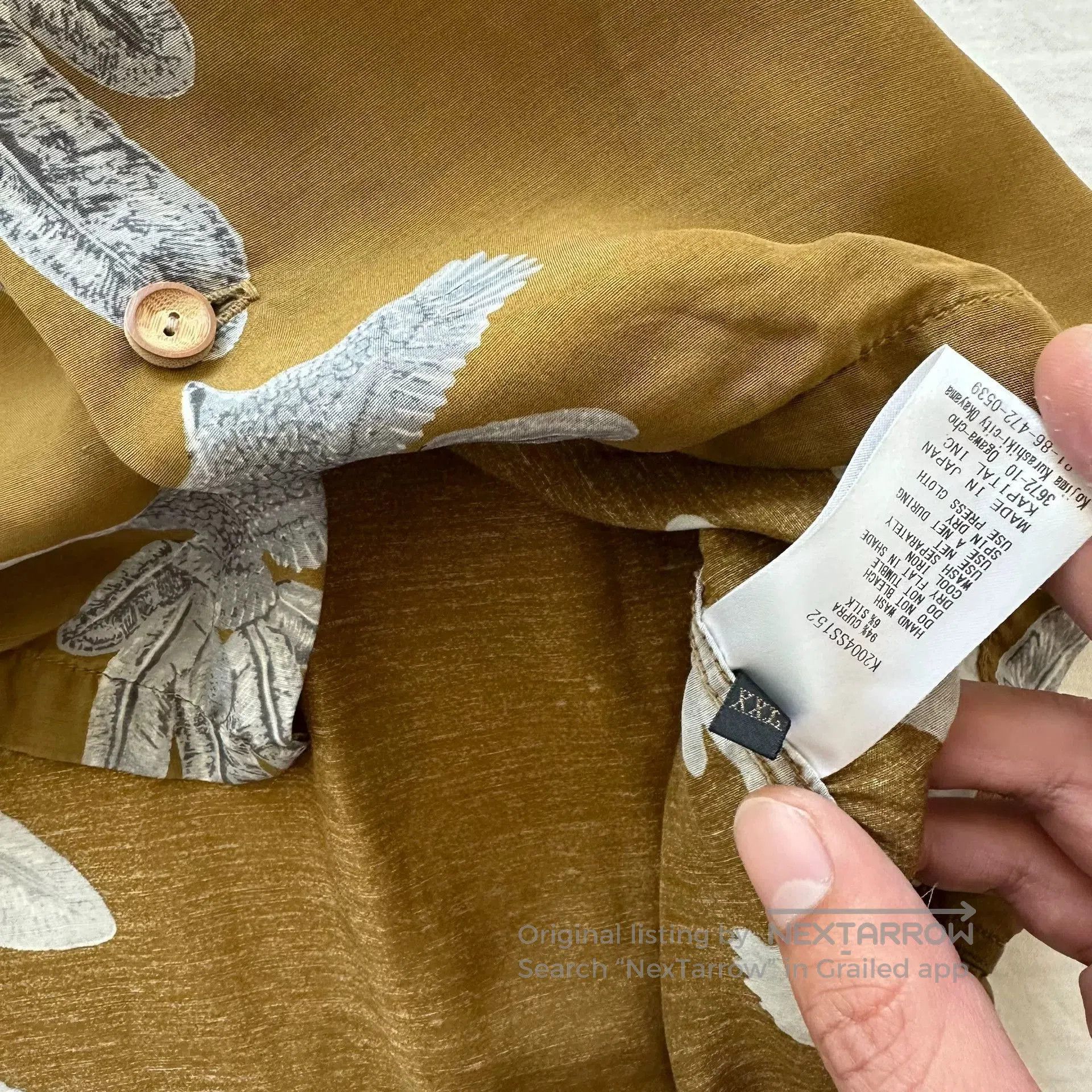Kapital Kapital Eagle Feather Aloha Shirt. Size US XXL / EU 58 / 5 - 4 Thumbnail