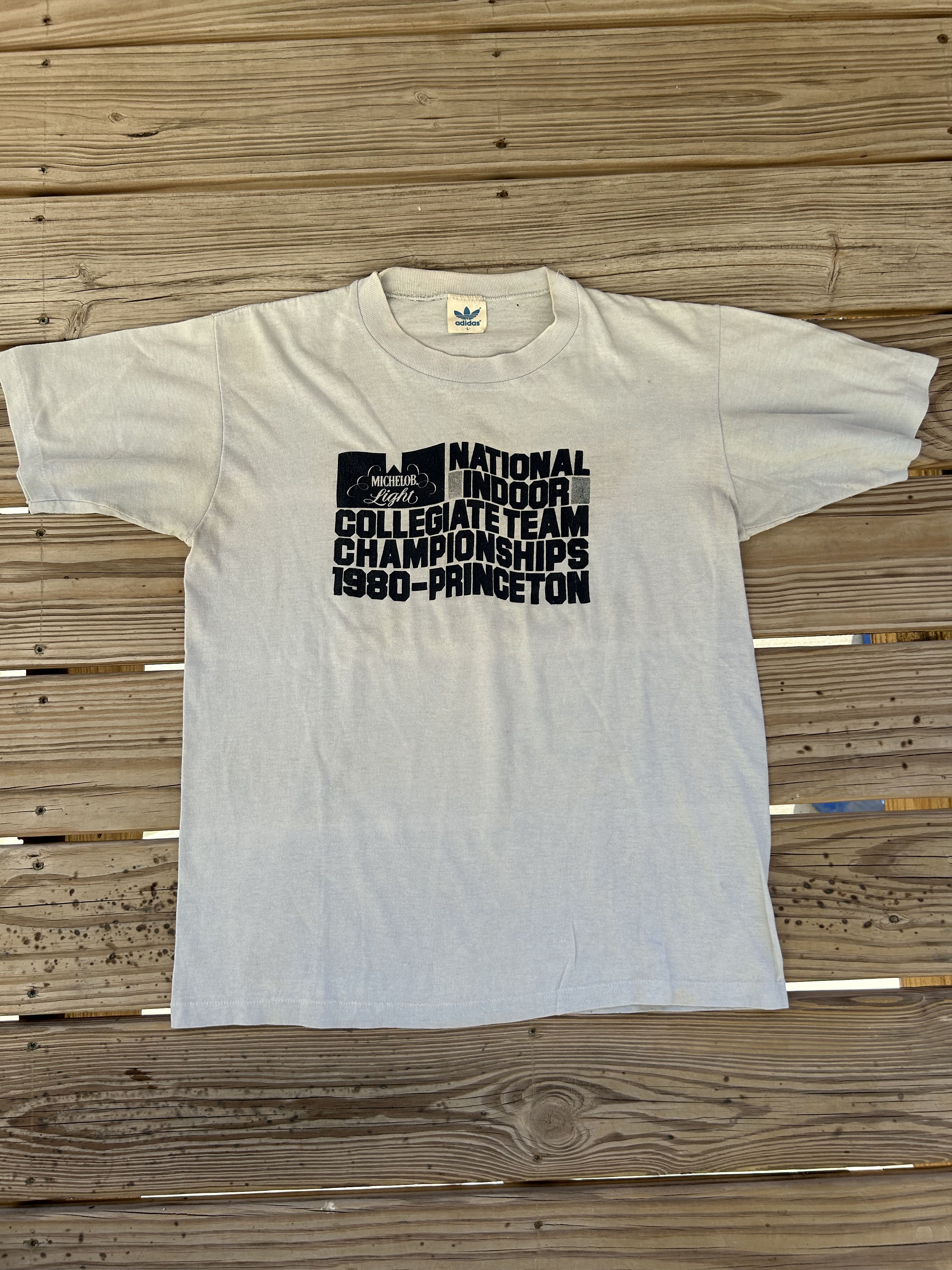 Adidas 1980 Adidas Tee Size US L / EU 52-54 / 3 - 2 Thumbnail