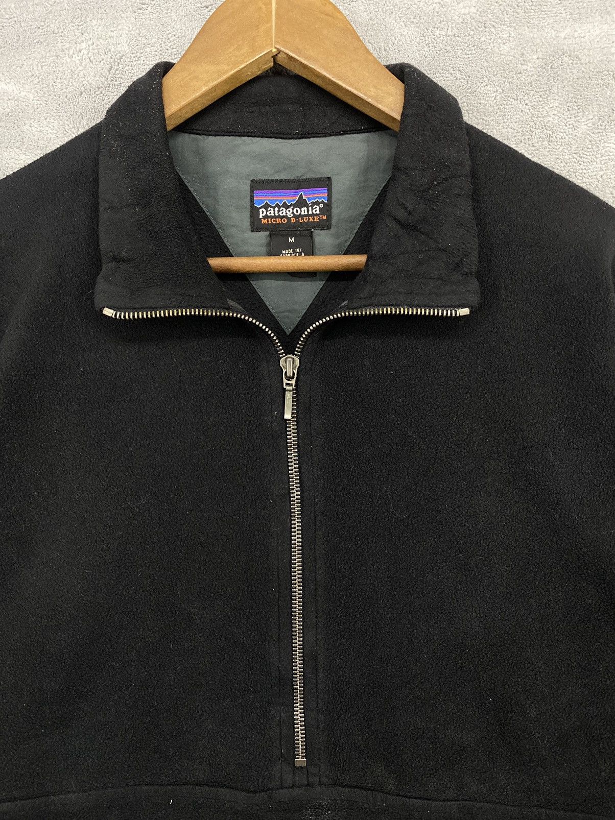 Patagonia Vintage Patagonia Micro D-Luxe Fleece Pullover Quarter Zip Size US M / EU 48-50 / 2 - 1 Thumbnail