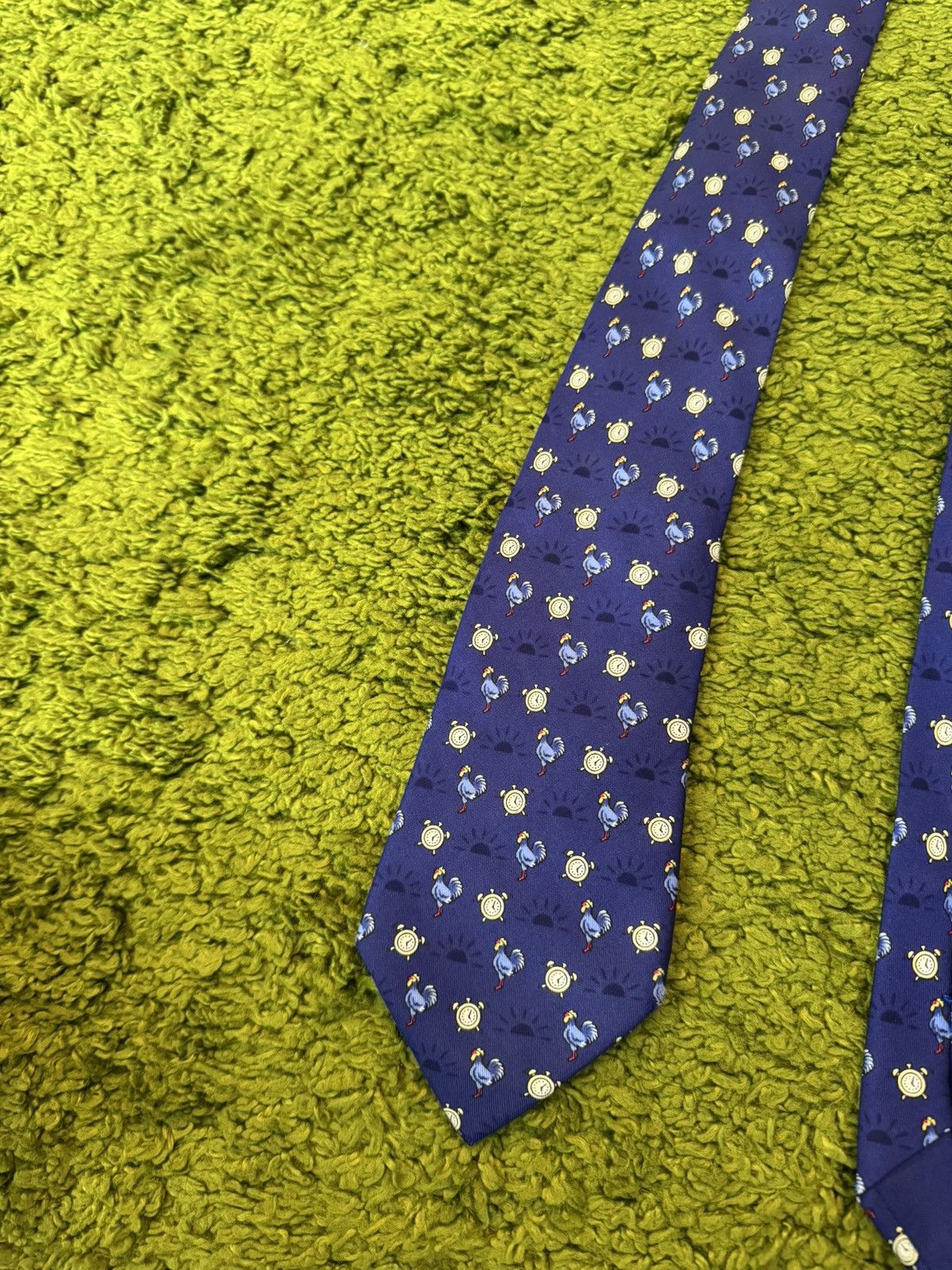 Hermes Hermes luxury vintage silk tie Size ONE SIZE - 3 Thumbnail