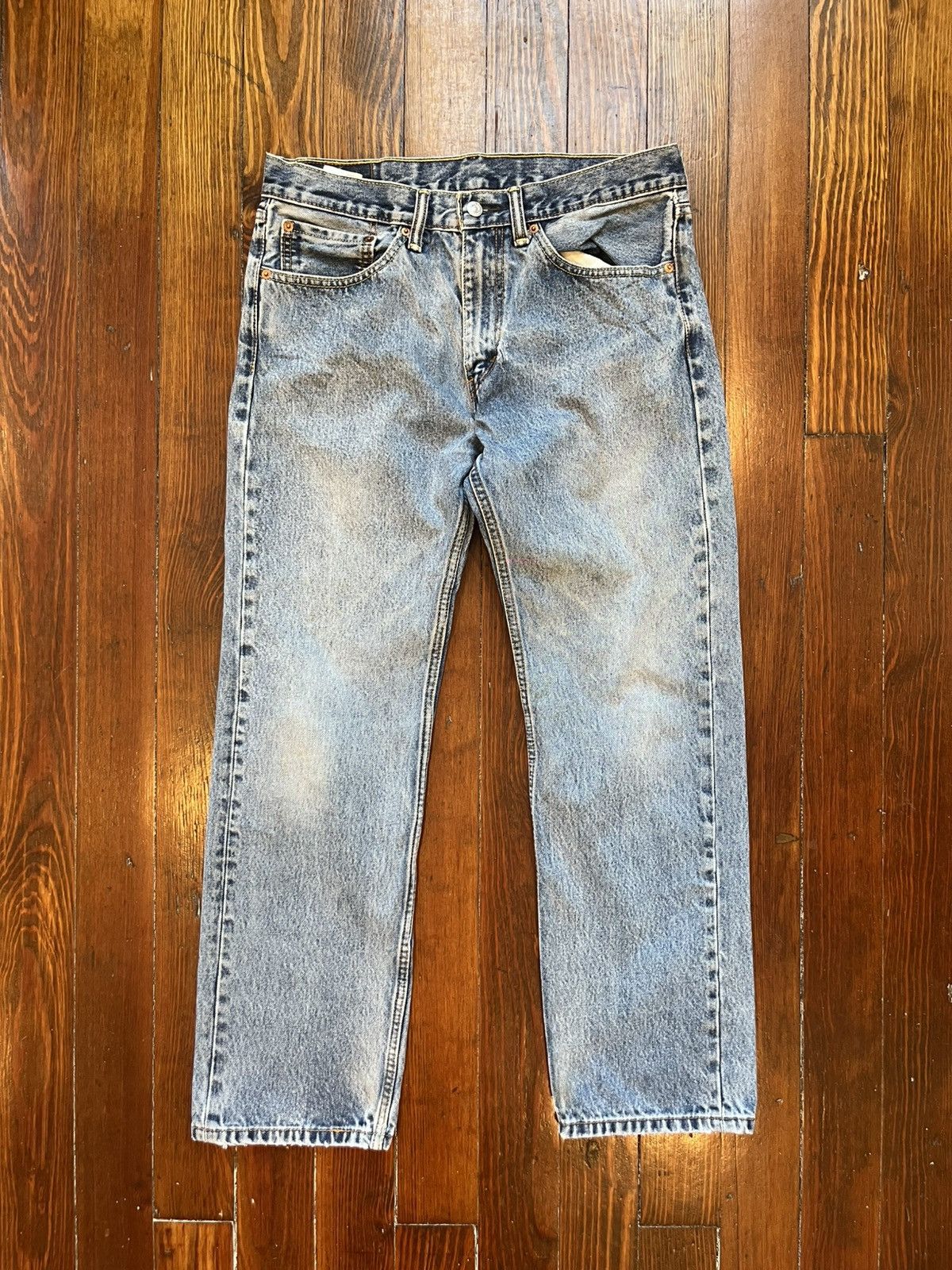 Levi's Vintage Clothing Levi's 505 Denim Blue Jeans Vintage, USA Made, Size 34x30 Size US 34 / EU 50 - 1 Thumbnail