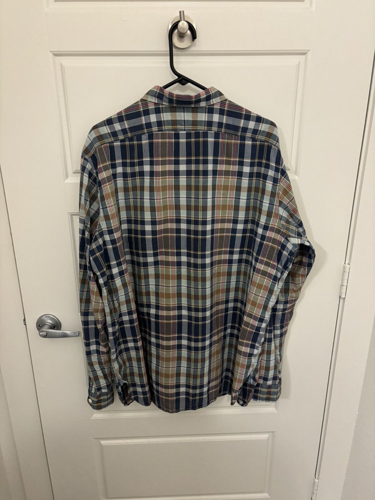 Polo Ralph Lauren Polo Madras Workshirt Size US XL / EU 56 / 4 - 4 Thumbnail