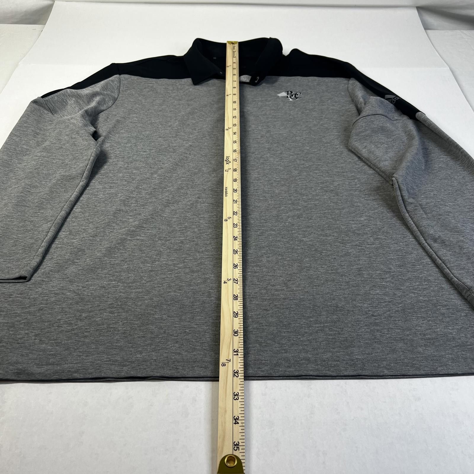 Adidas Adidas BGC Long Sleeve PrimeGreen Half Button Up Men’s 2XL Size US XXL / EU 58 / 5 - 8 Thumbnail