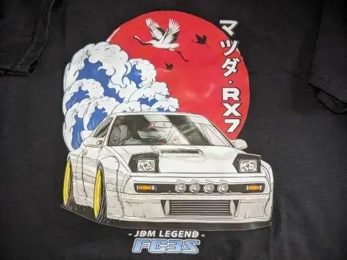 Other Mazda RX-7 Turbo Crewneck Tshirt Size US L / EU 52-54 / 3 - 3 Thumbnail