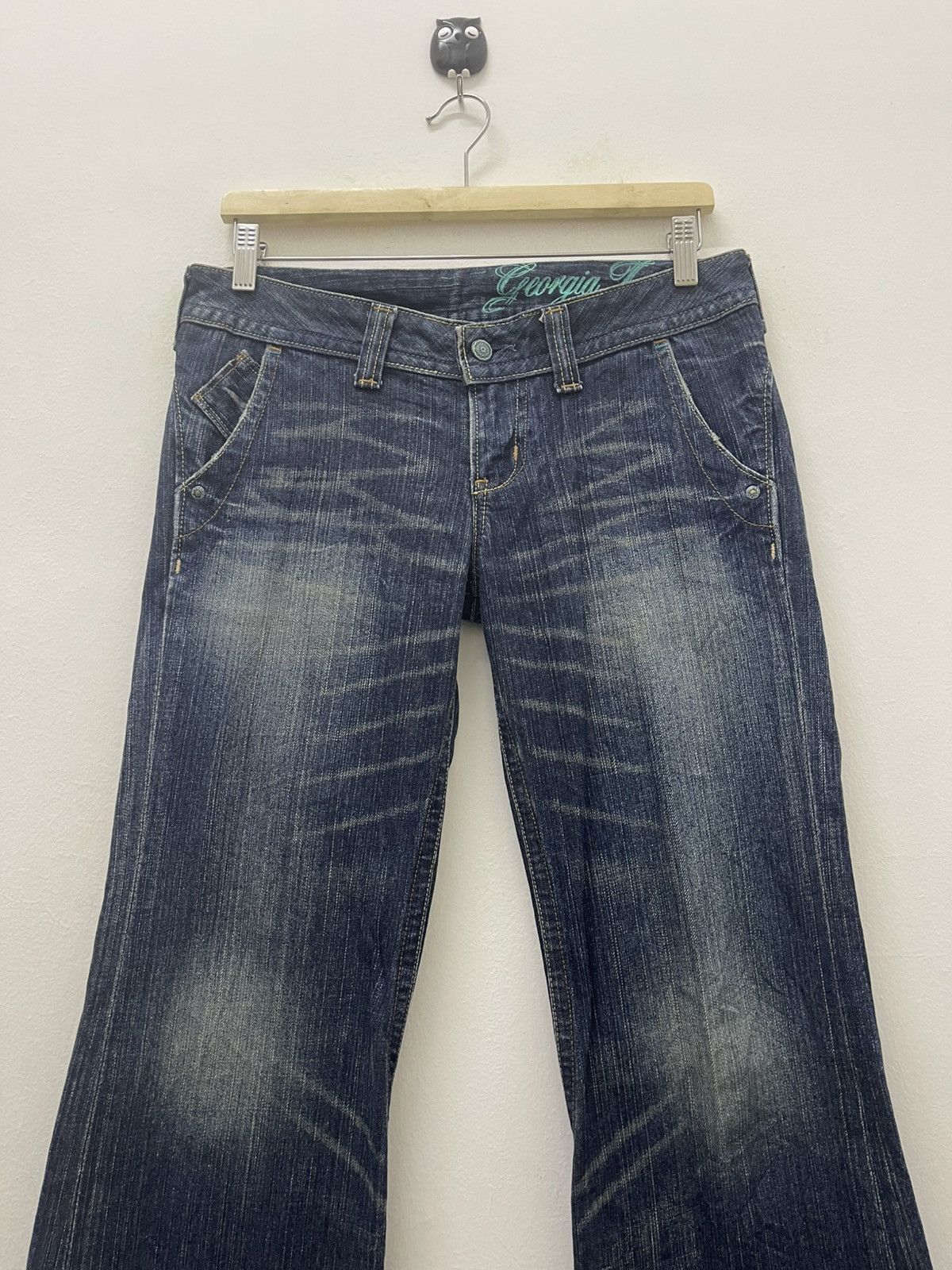 Japanese Brand Rare GEORGIA LOVE Flare ifsixwasnine hysteric lgb style Size US 32 / EU 48 - 7 Thumbnail