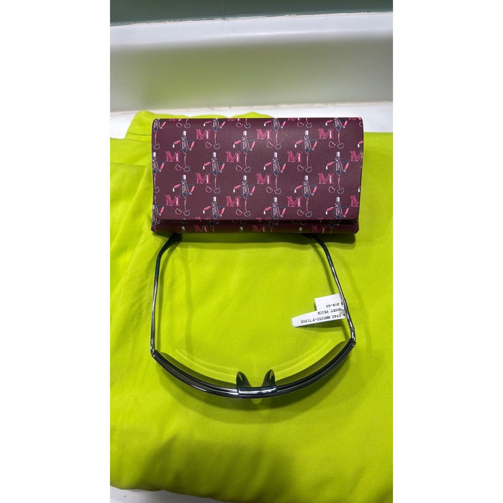 Maximum Henry Max Mara 71MM Shield Sunglasses Size ONE SIZE - 12 Thumbnail