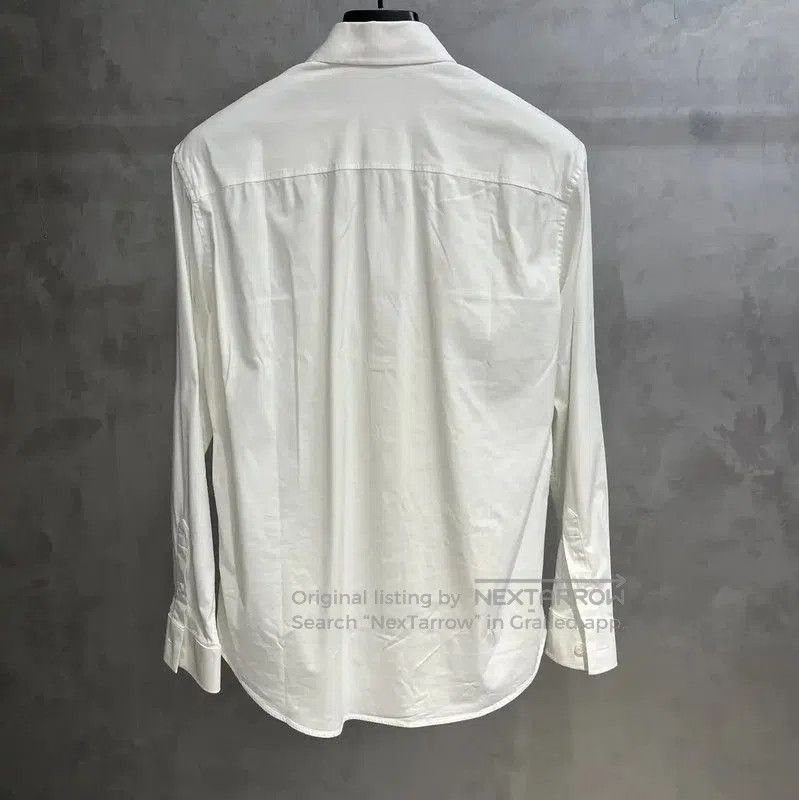 Burberry Burberry White Cotton Women's Shirt. Size S / US 4 / IT 40 - 4 Thumbnail