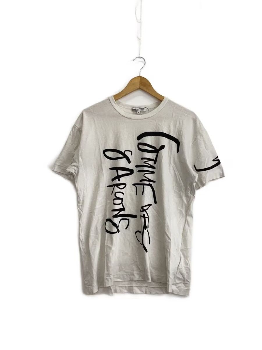 Comme des Garcons Cursive T-Shirt Size US XL / EU 56 / 4 - 1 Thumbnail