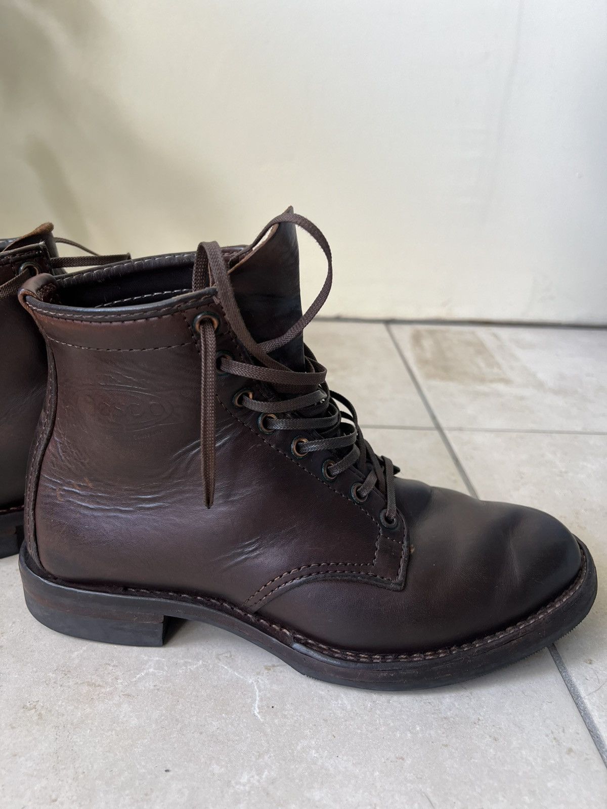 WESCO Wesco Johannes Brown Horween Horsehide 8.5D Size US 8.5 / EU 41-42 - 4 Thumbnail