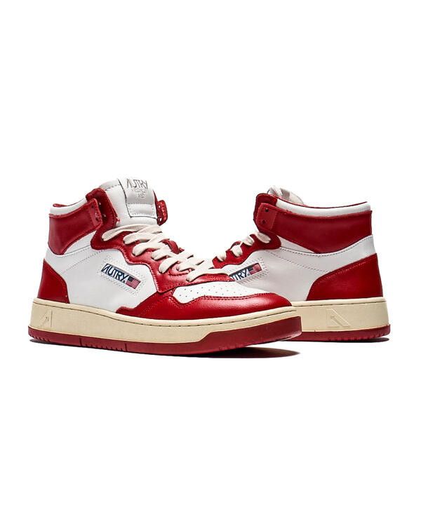 AUTRY o1y0426 Logo Hi-Top Sneakers in Red/White Size US 9 / EU 42 - 4 Thumbnail