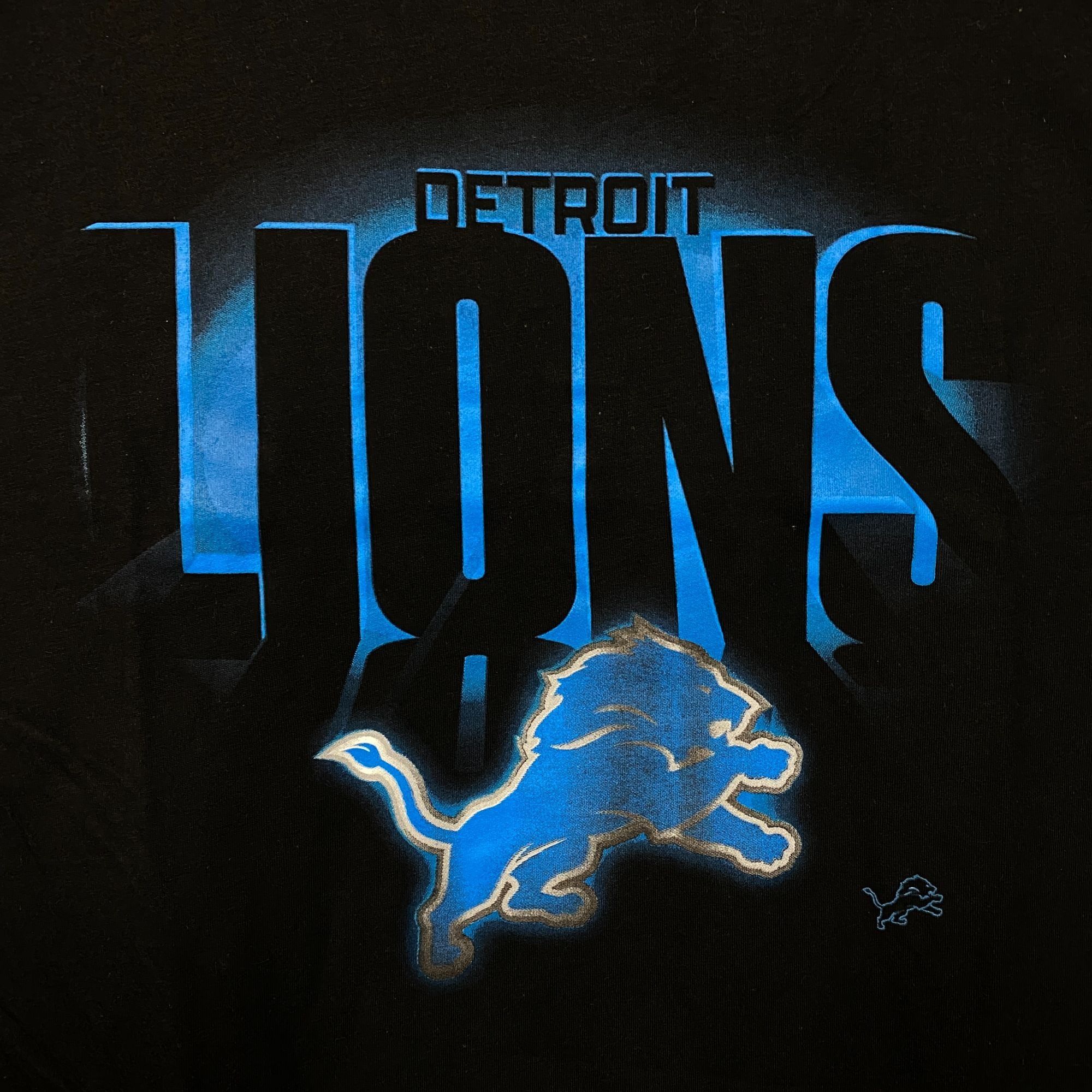 NFL FOCO NFL Detroit Lions Team Logo Graphic T-Shirt 3XL Size US XXL / EU 58 / 5 - 2 Thumbnail