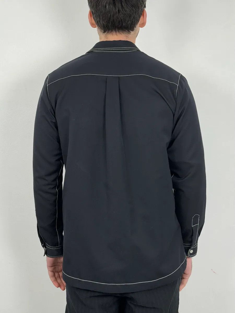Marithe + Francois Girbaud 2000s Marithé + François Girbaud Black Signature Overshirt Jacket Size US M / EU 48-50 / 2 - 3 Thumbnail