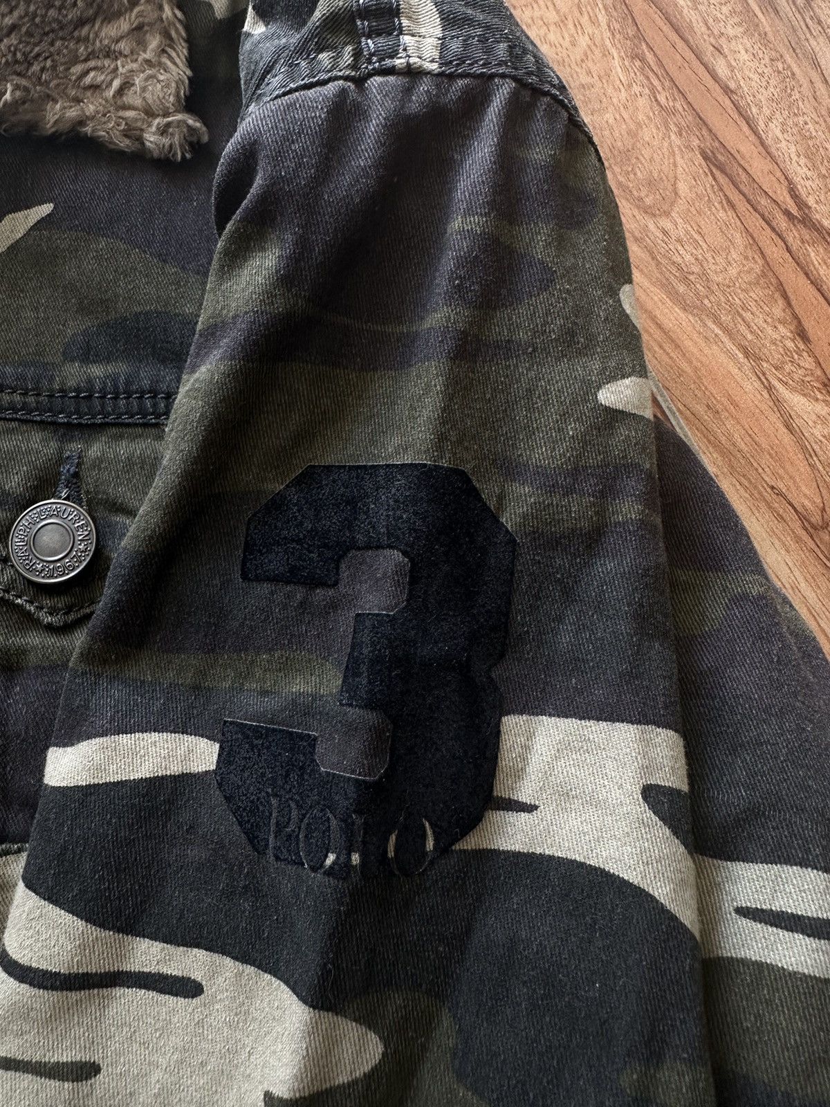 Polo Ralph Lauren PRL-16 Ralph Lauren Denim + Supply Camo Bomber Fur Jacket Size US M / EU 48-50 / 2 - 17 Thumbnail