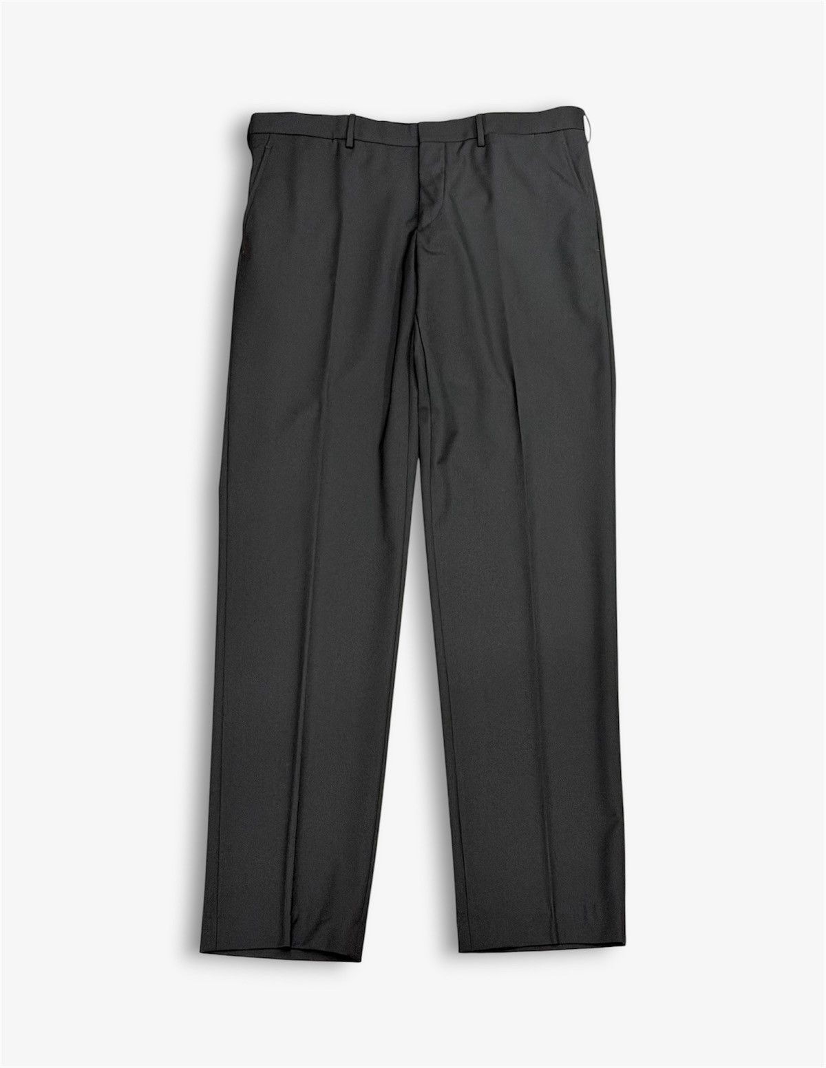 Prada PRADA FW 2008 Gray Wide Trousers Pants Nylon Wool Runway Size US 34 / EU 50 - 1 Thumbnail