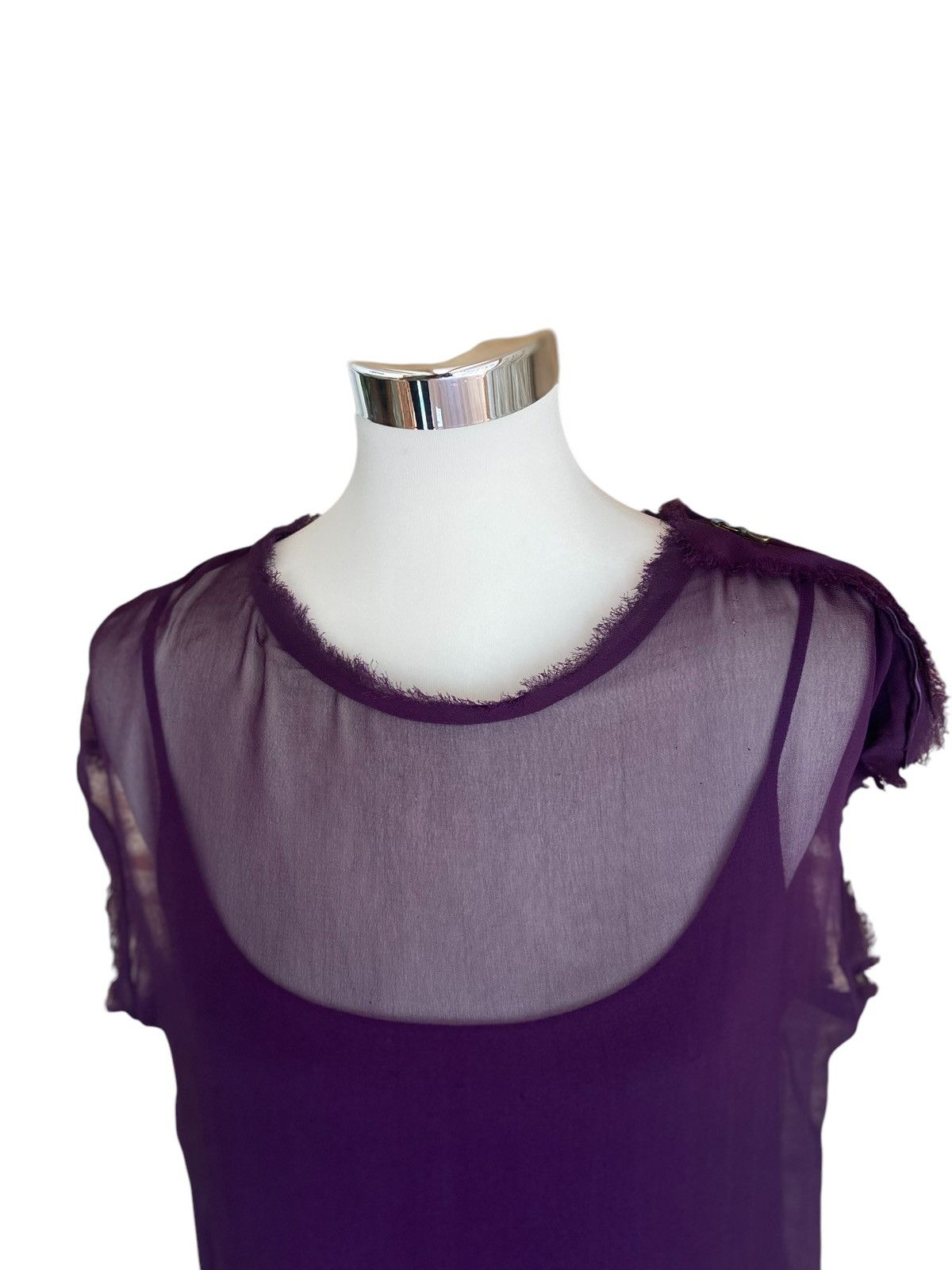 Lanvin Purple Lanvin top Size M / US 6-8 / IT 42-44 - 6 Thumbnail