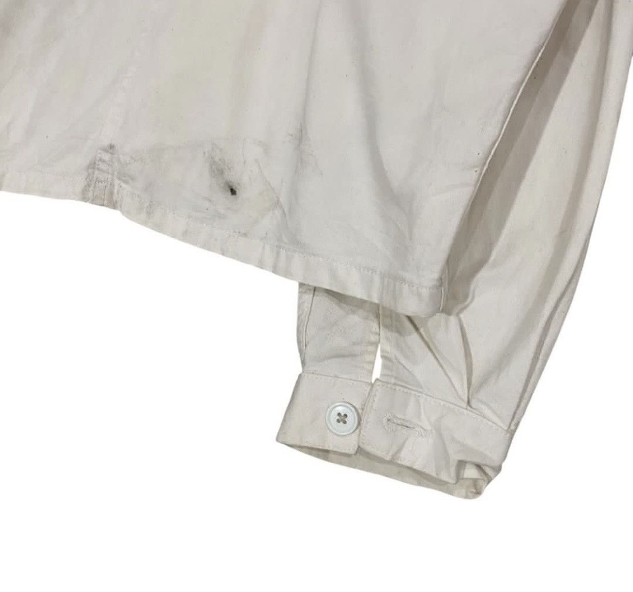 Lee ☀️VINTAGES LEE WORKWEAR CANVAS CROP JACKET Size US S / EU 44-46 / 1 - 7 Thumbnail
