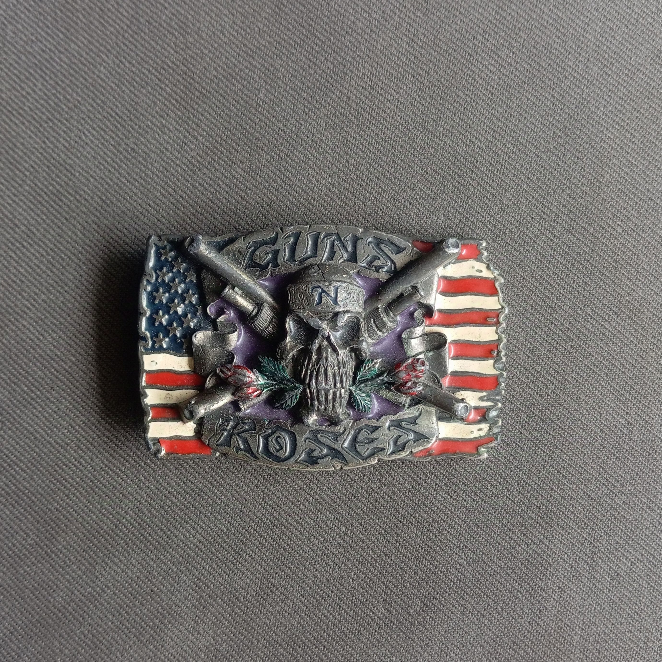 Brockum 1994 Guns n' Roses belt buckle by brockum Size ONE SIZE - 1 Thumbnail