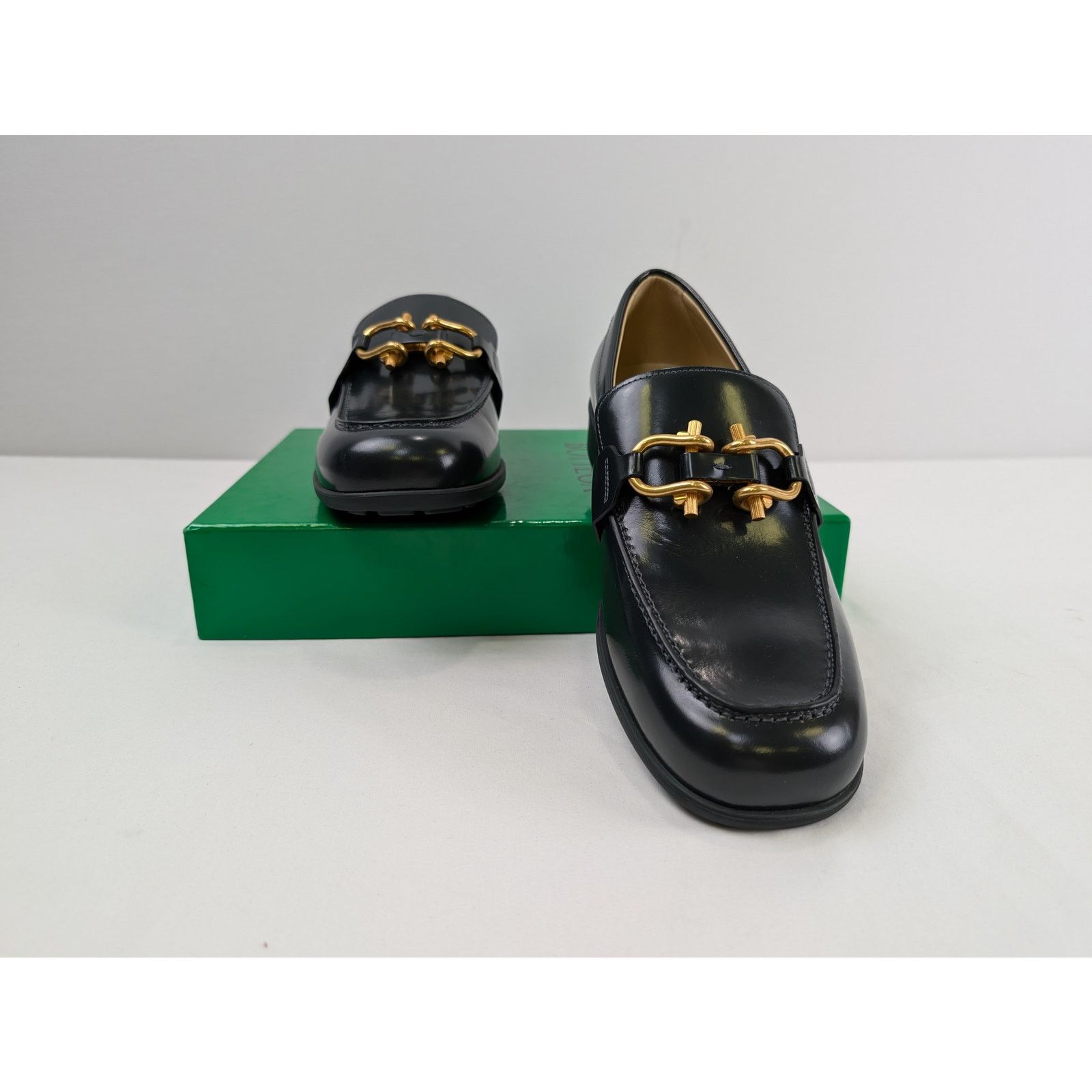Bottega Veneta o1rshd1 Monsieur Loafers Shoe Boots in Dark Green Size US 9.5 / EU 42-43 - 17 Thumbnail
