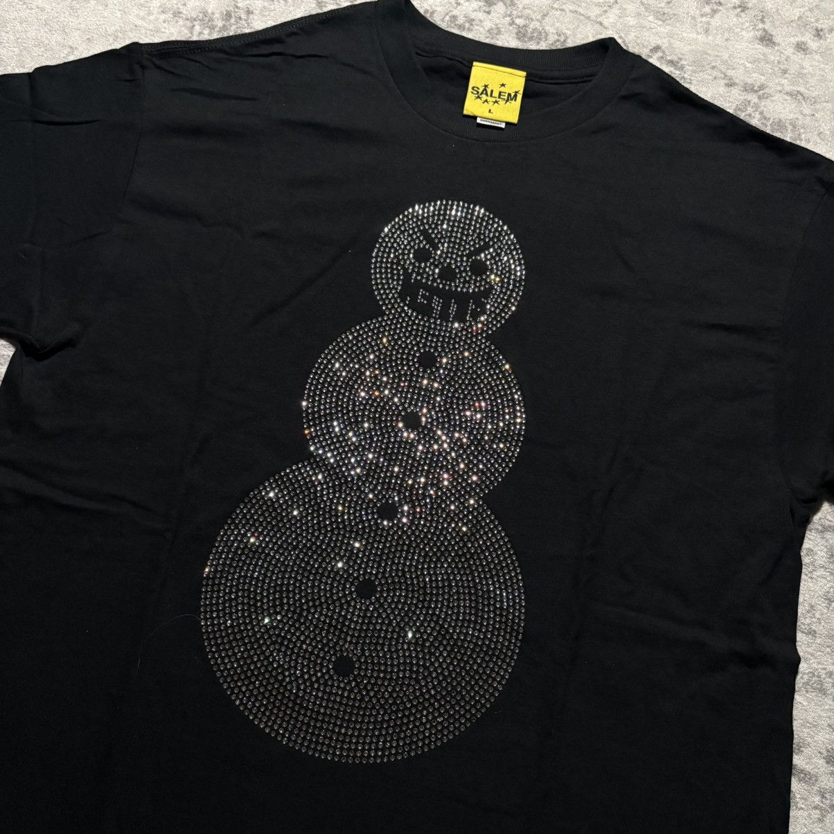 S4LEM Salem Snowman Rhinestone T-Shirt Black | Size L Size US L / EU 52-54 / 3 - 2 Thumbnail
