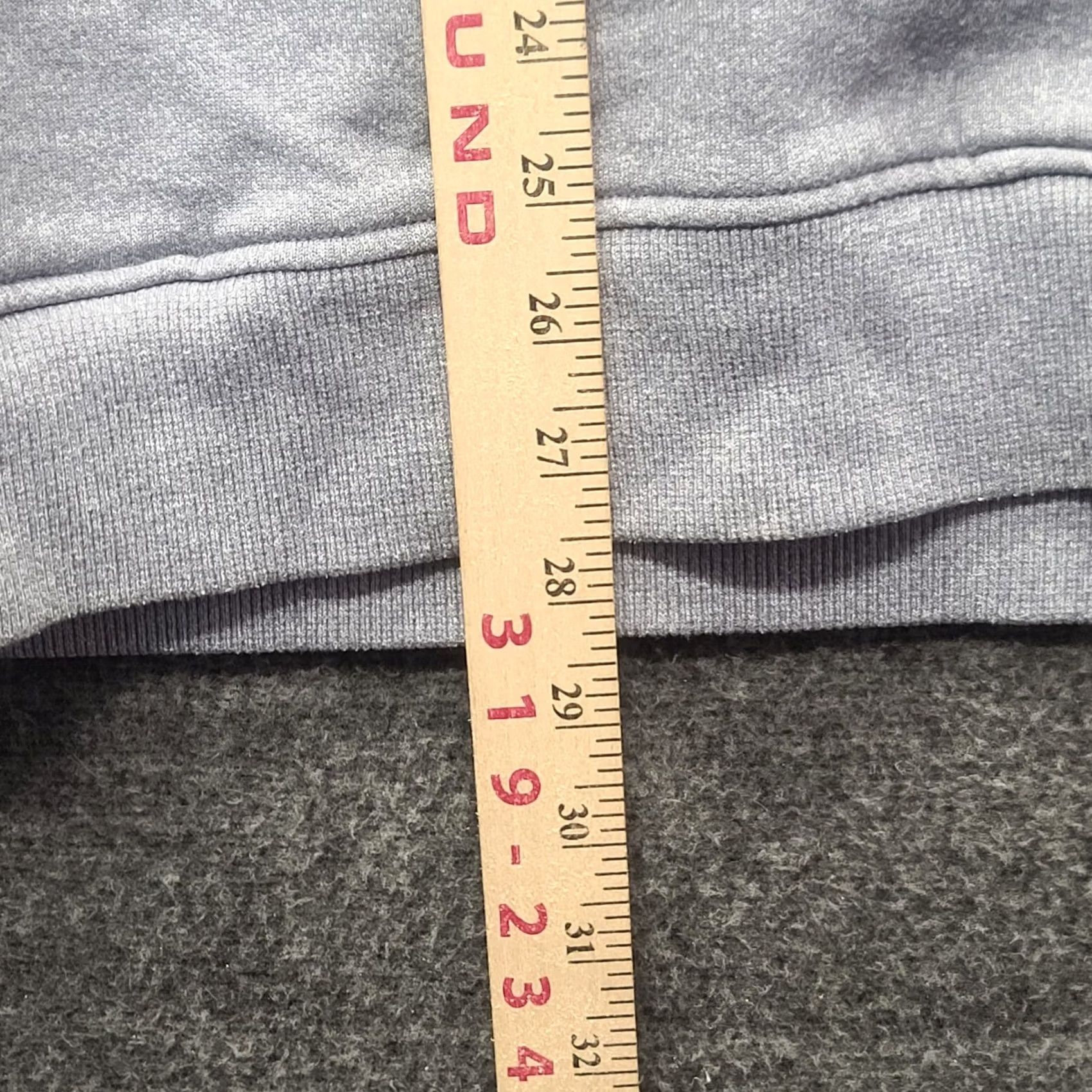 TravisMathew Travis Mathew Pullover Mens XL Regular Fit Long Sleeve 1/4 Zip Golf Performance Knit Mock Neck Gray Solid Embroidered Logo Zipper Size US XL / EU 56 / 4 - 7 Thumbnail