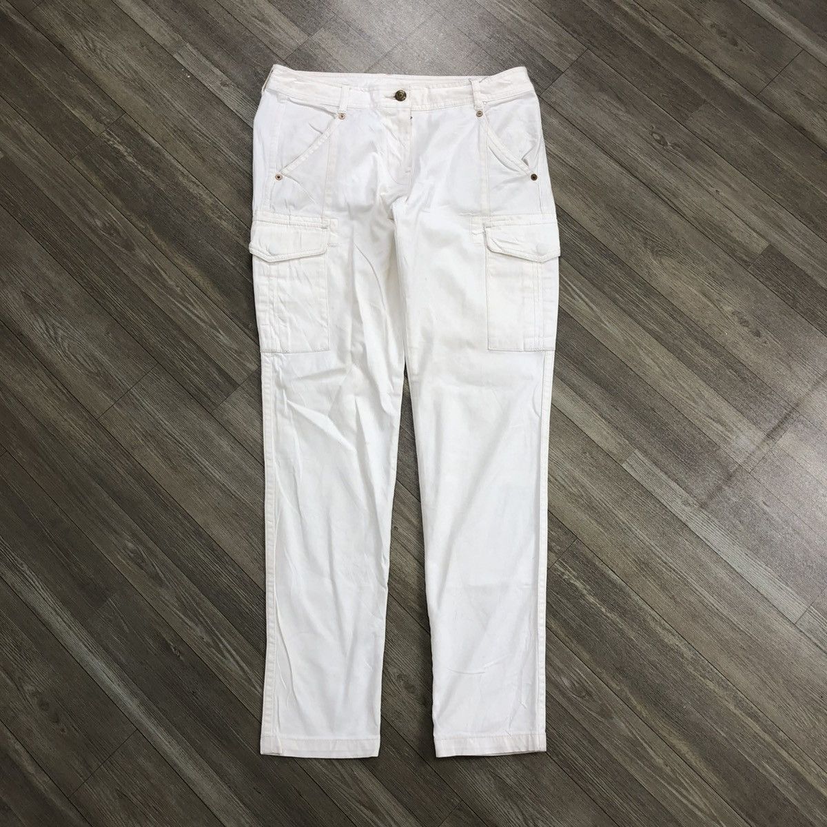 Issey Miyake × Japanese Brand 2000s Issey Miyake PLST Cargo Bondage Pants Size US 31 - 1 Thumbnail