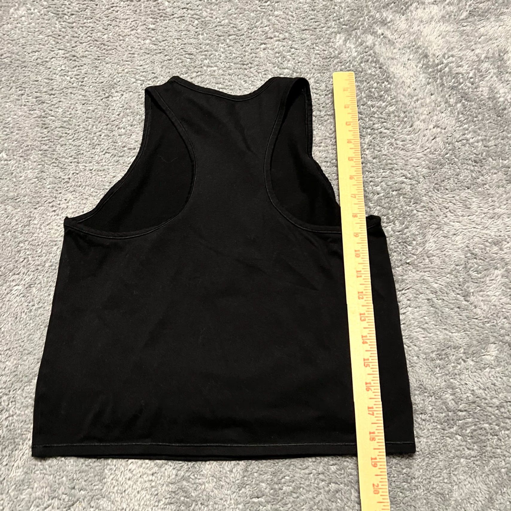 Girlfriend Collective Girlfriend Collective Tank Top Womens Medium Black Cropped Stretch Boxy Size M / US 6-8 / IT 42-44 - 5 Thumbnail
