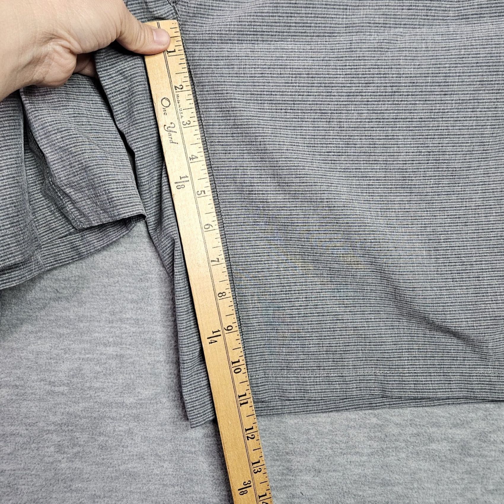 Vintage Little Donkey Andy Men's Short Grey Light Weight Stretch Size L Size US 33 - 4 Thumbnail
