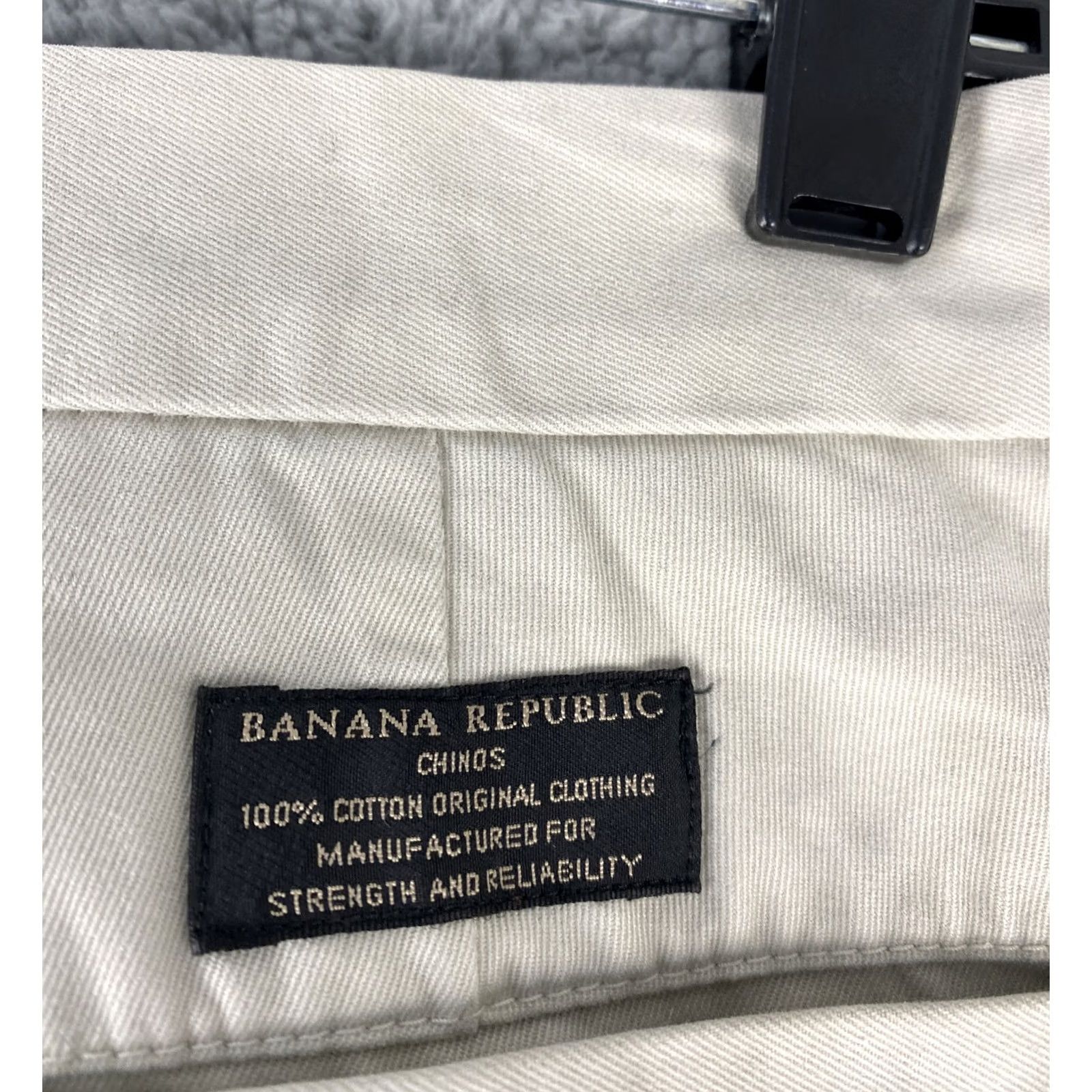 Banana Republic Banana Republic Pants Men’s Khaki 32X30 Chino Flat Straight / 30-17 Regular Waist 32 Tan Size US 32 / EU 48 - 8 Thumbnail