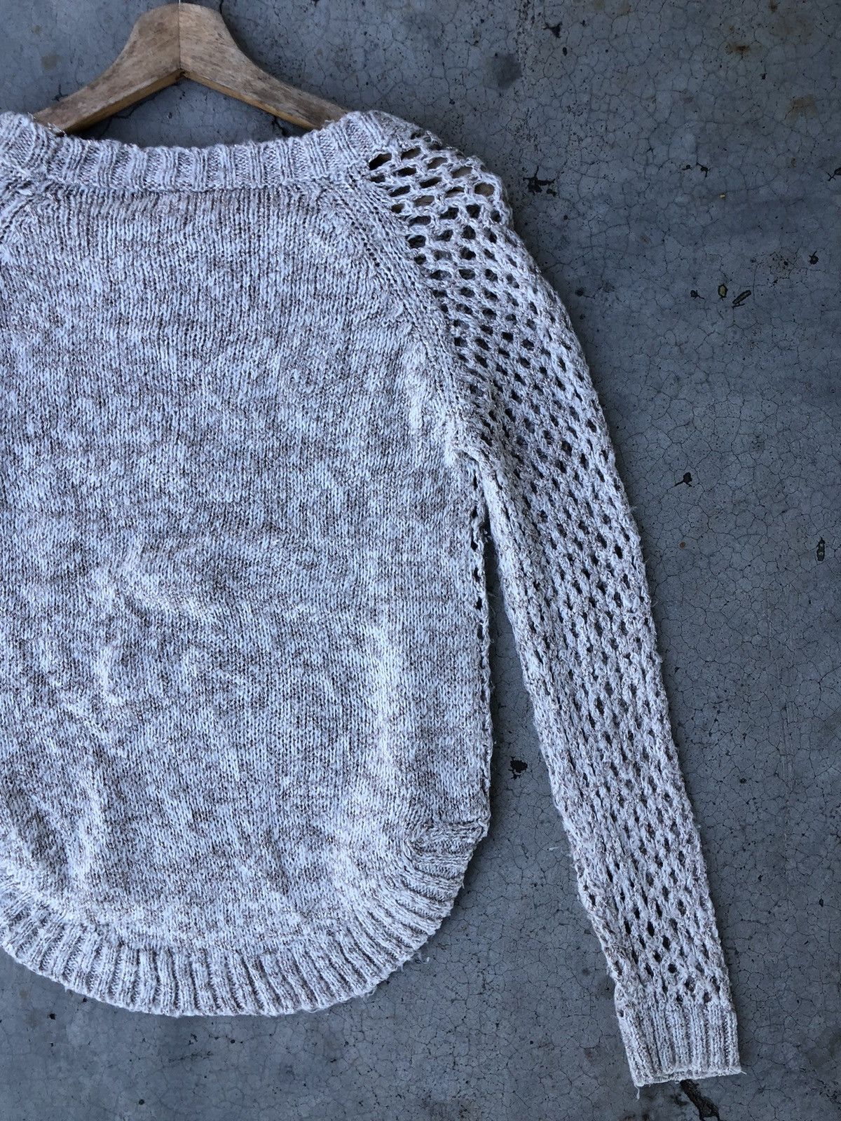 Japanese Brand Very Rare Knitting Jumper/Netting Pattern Size US XS / EU 42 / 0 - 9 Thumbnail