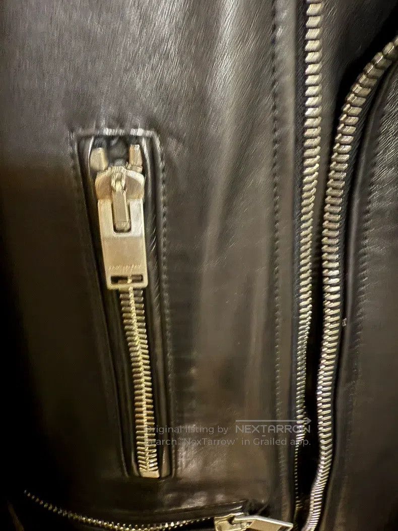 Saint Laurent Paris Saint Laurent Paris Black L01 Leather Jacket Size US M / EU 48-50 / 2 - 6 Thumbnail