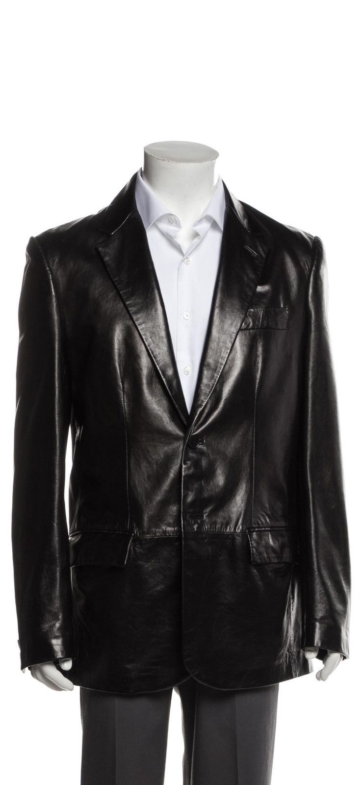 Helmut Lang Leather Jacket | Grailed