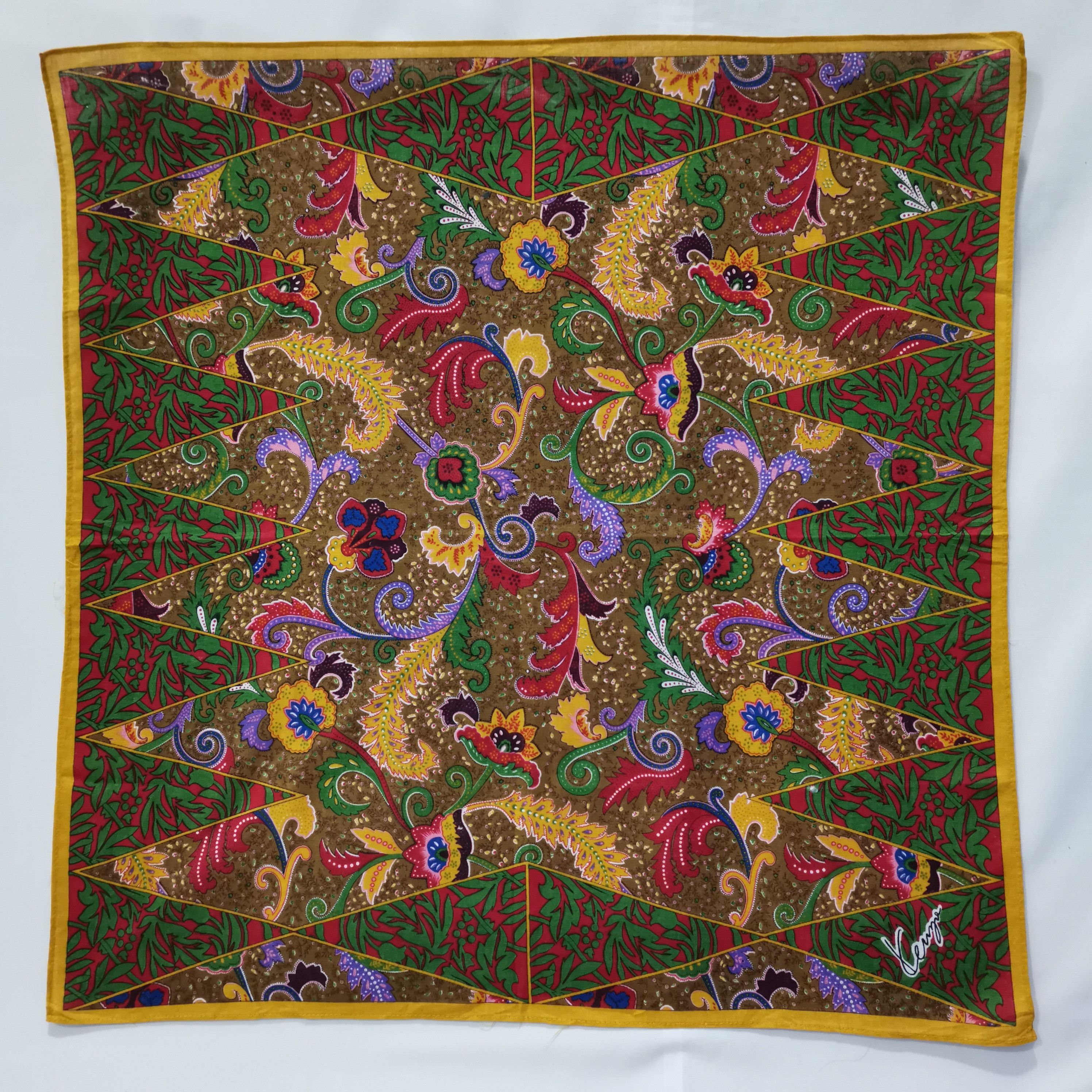 Kenzo KENZO HANDKERCHIEF/ BANDANA/ SCARF Size ONE SIZE - 2 Thumbnail