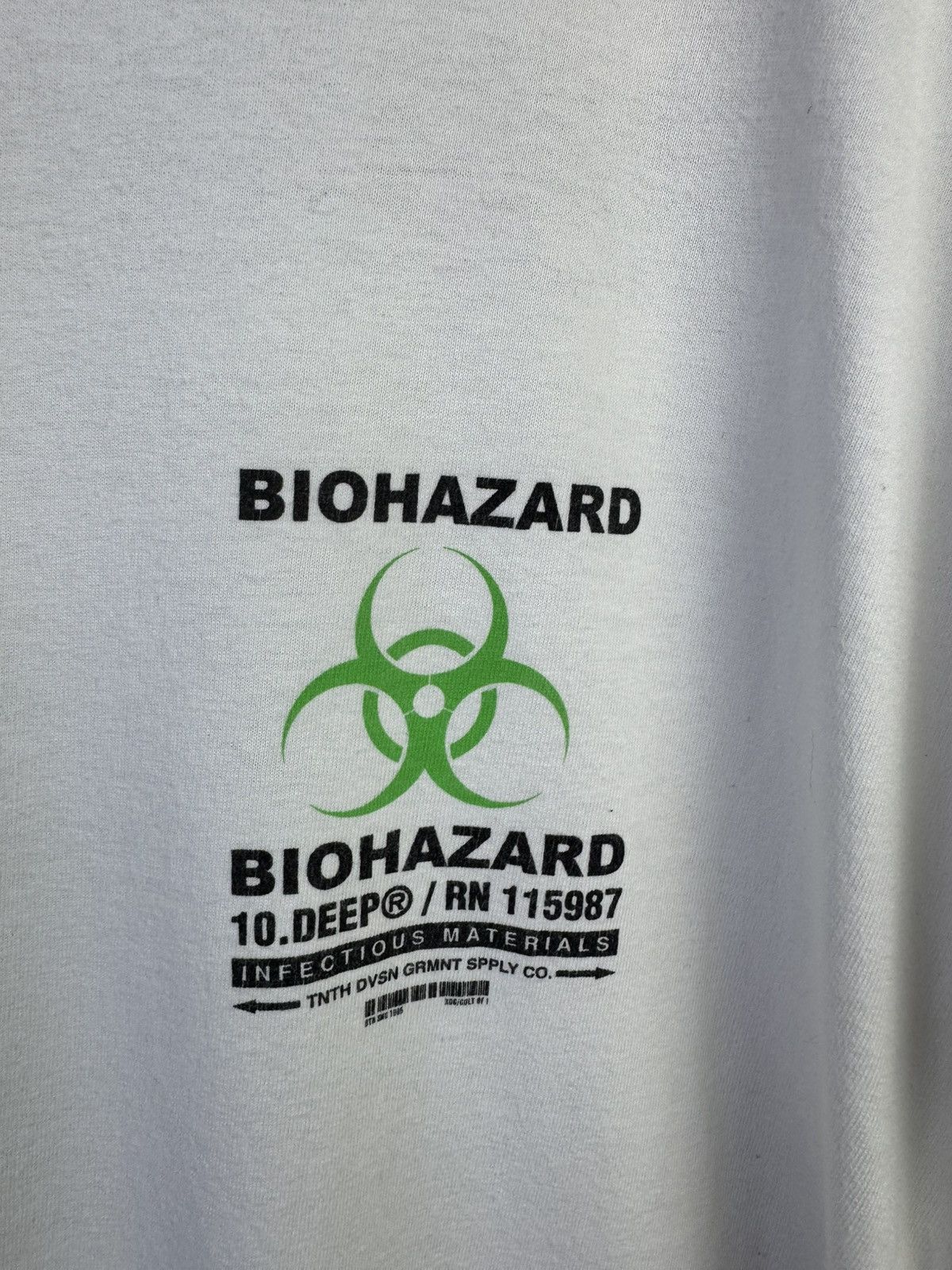 Designer Biohazard Tee Size US XL / EU 56 / 4 - 4 Thumbnail