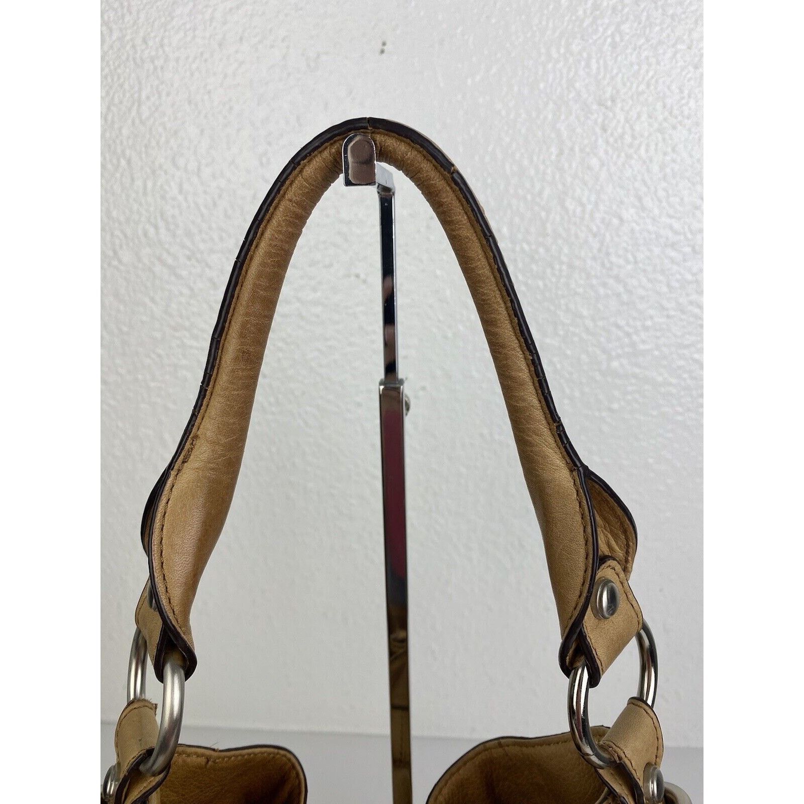 Other B Makowsky Hobo Shoulder Bag Tan Brown Soft Leather Purse Size ONE SIZE - 7 Thumbnail