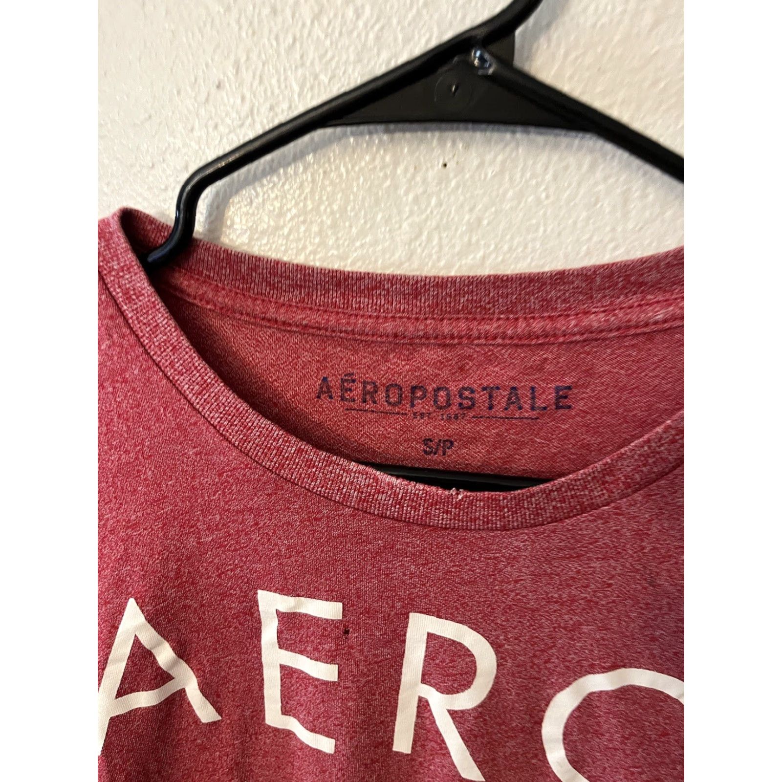 Aeropostale VINTAGE Aeropostale T-Shirt Shirt Mens S Red Logo Graphic Tee 90s Concert Casual Brand Aeropostale Mens S Red Size US S / EU 44-46 / 1 - 3 Thumbnail