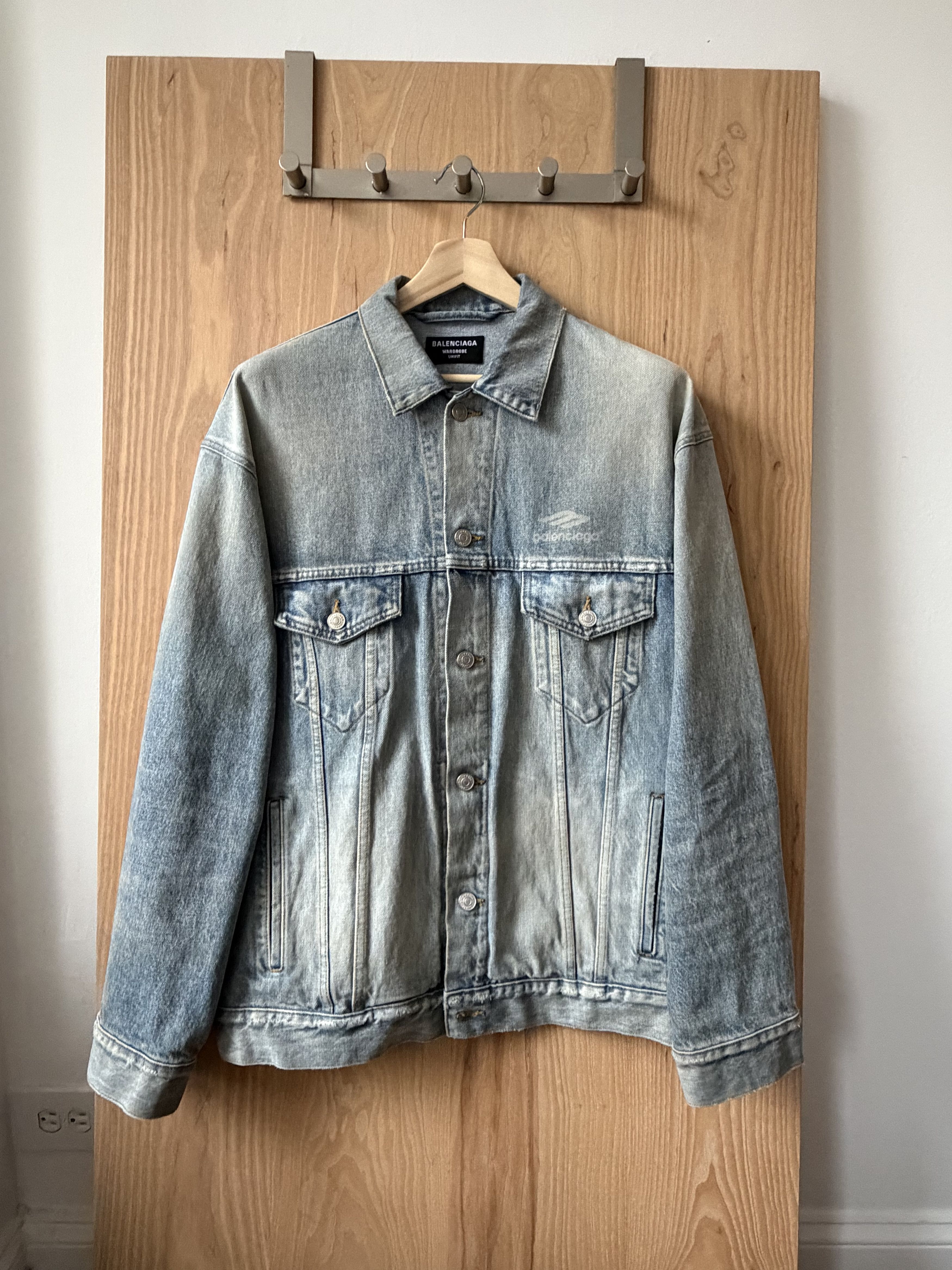 Balenciaga 3b denim jacket - balenciaga Size US L / EU 52-54 / 3 - 1 Thumbnail