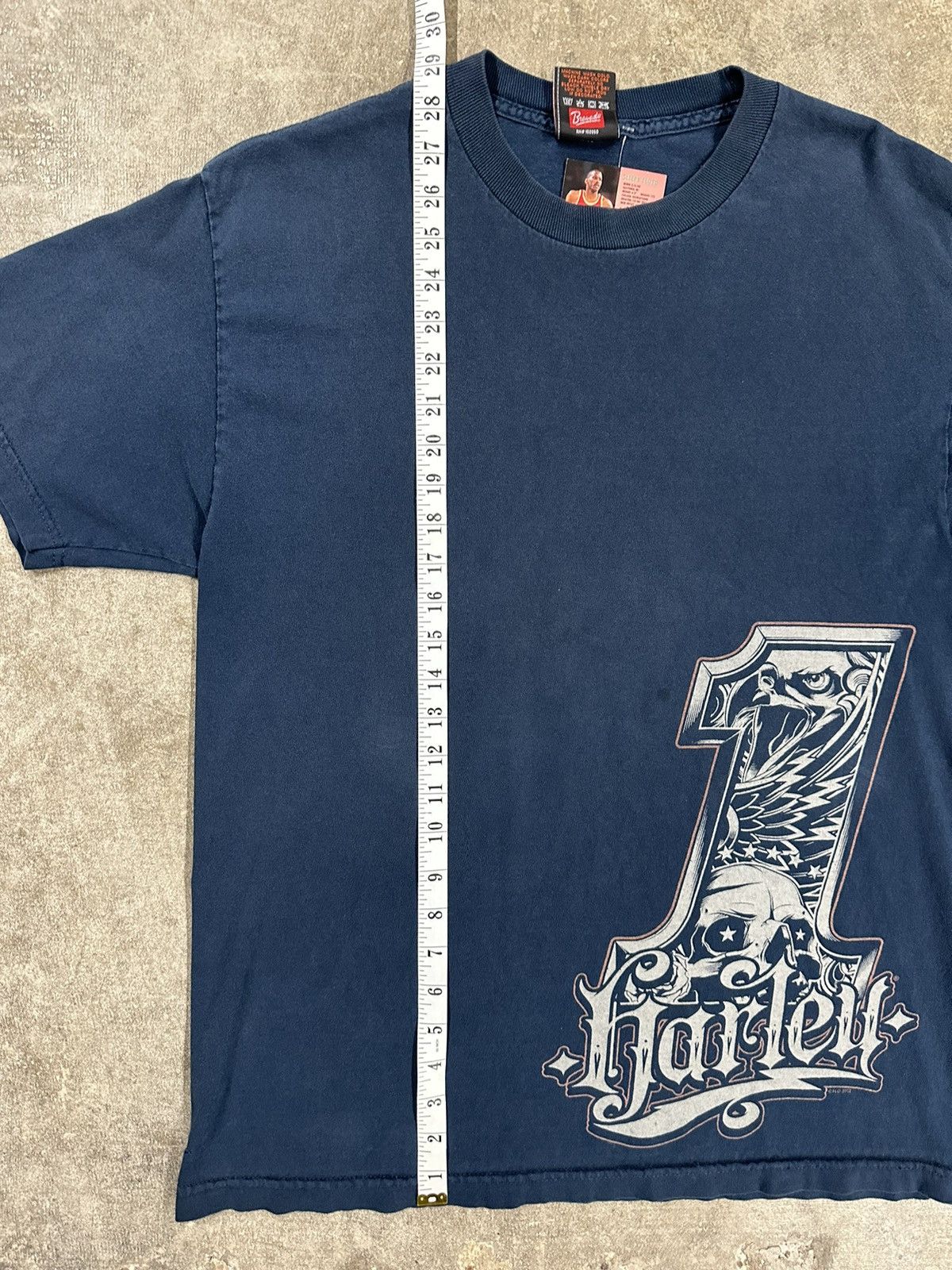 Harley Davidson Crazy Y2K Harley Davidson Alberta Canada Biker T-Shirt Size US L / EU 52-54 / 3 - 12 Thumbnail